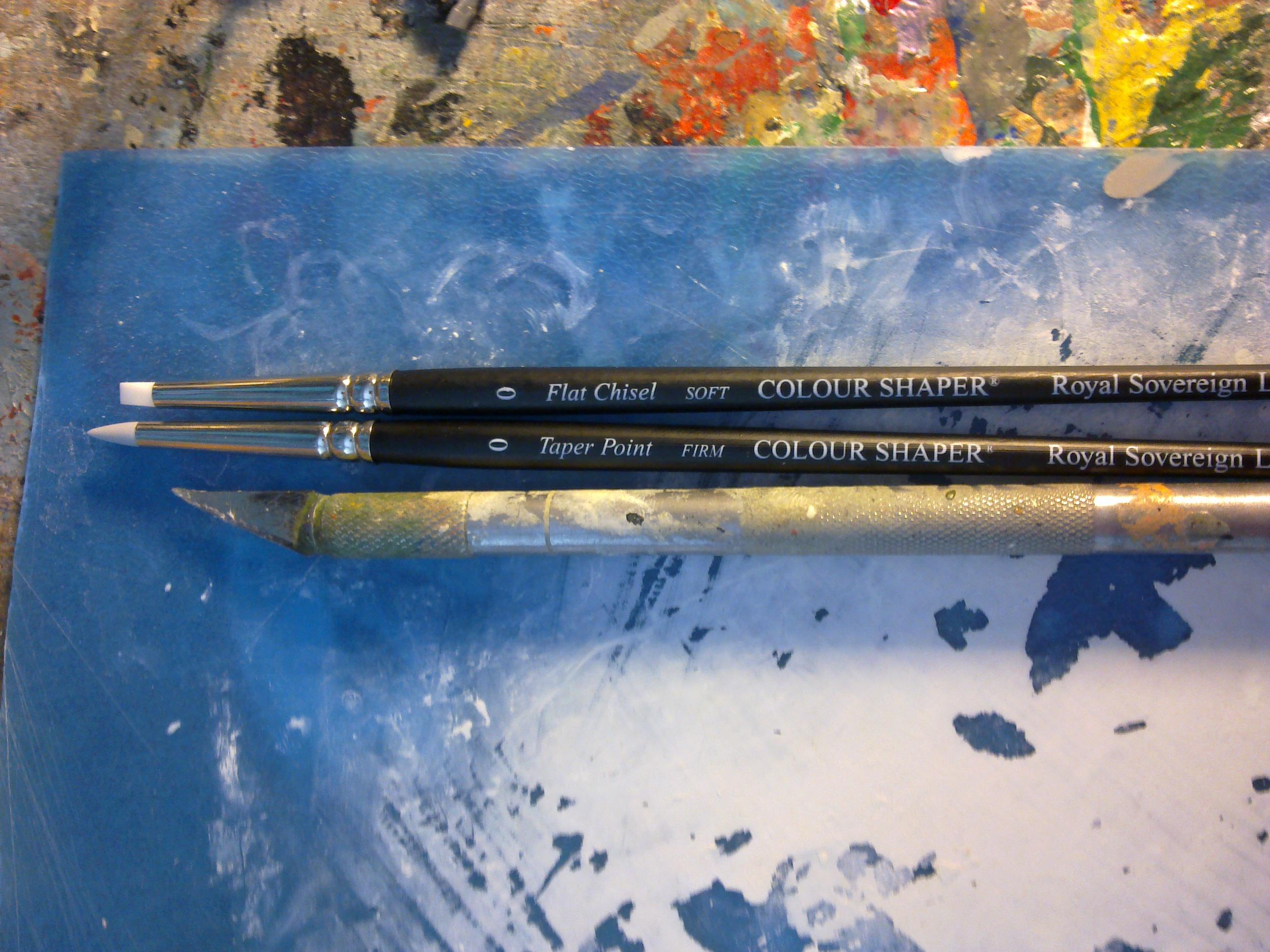 New colour shapers and the "tool" they replace