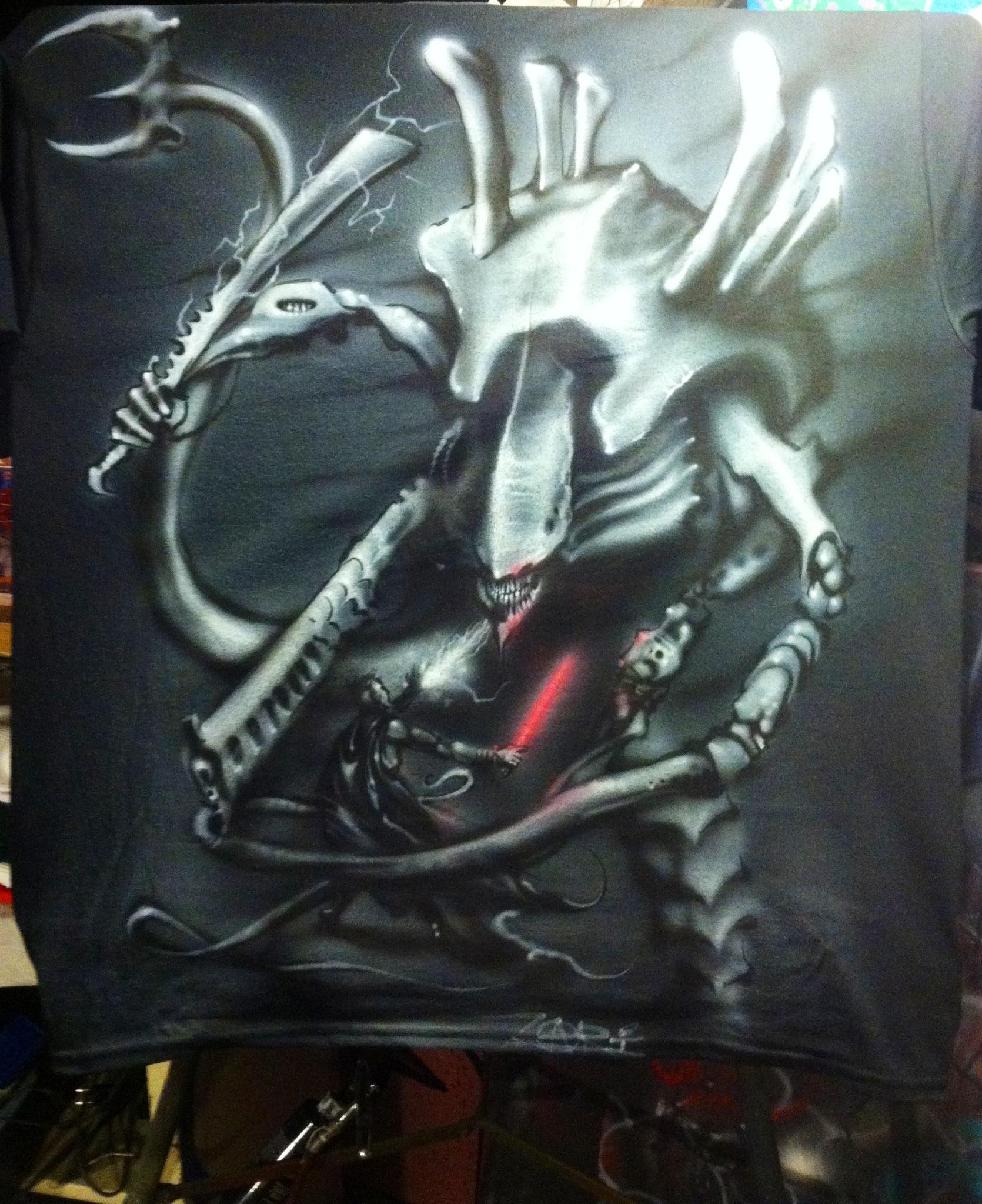 Airbrushed, Mawlock, Sith Lord, Tyranids