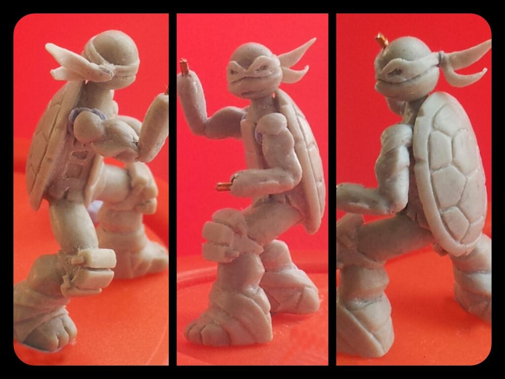 2012, Donatello, Handmade, Sculpting, Teenage Mutant Ninja Turtles, Tmnt