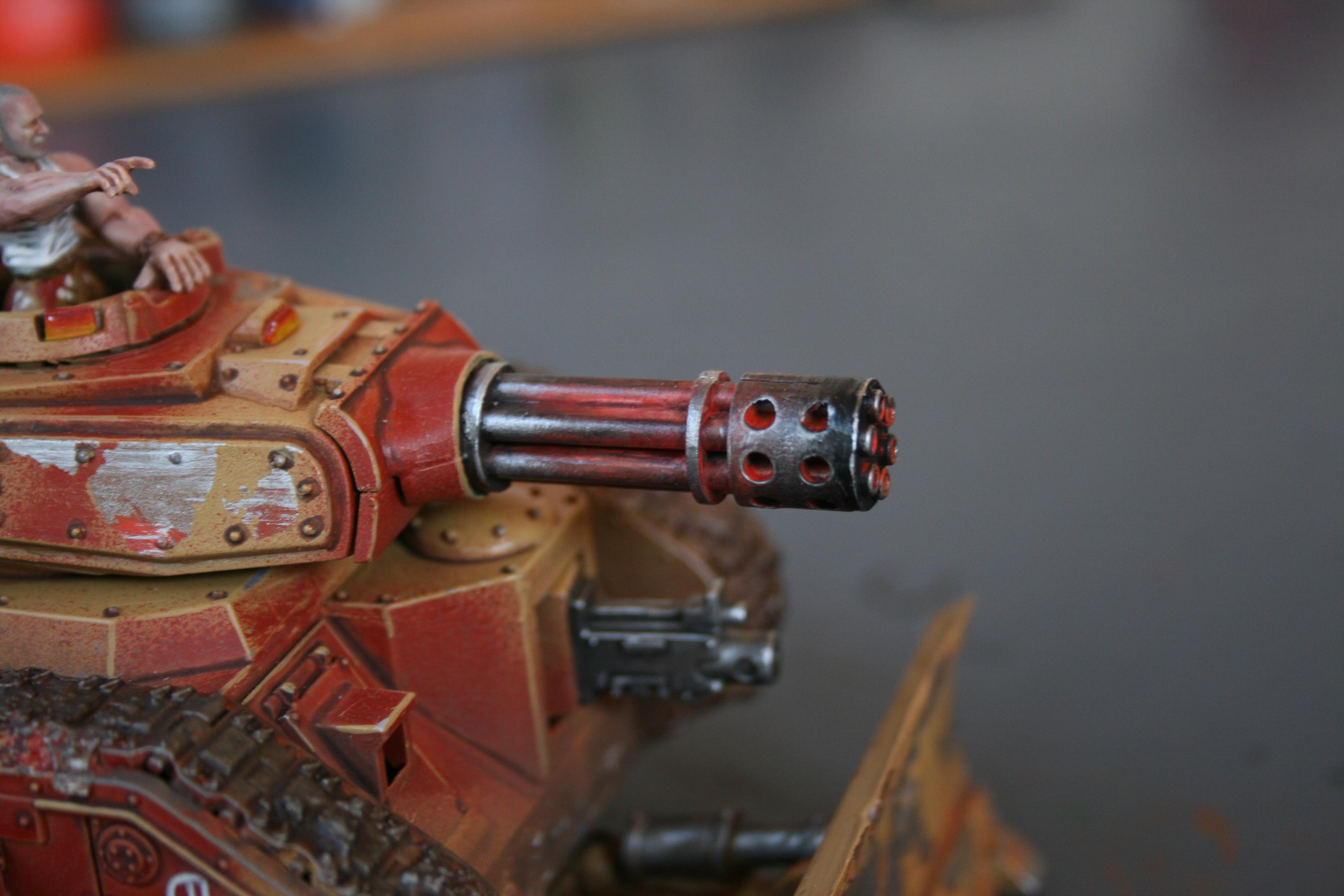 Imperial Guard Punisher Cannon heat effect