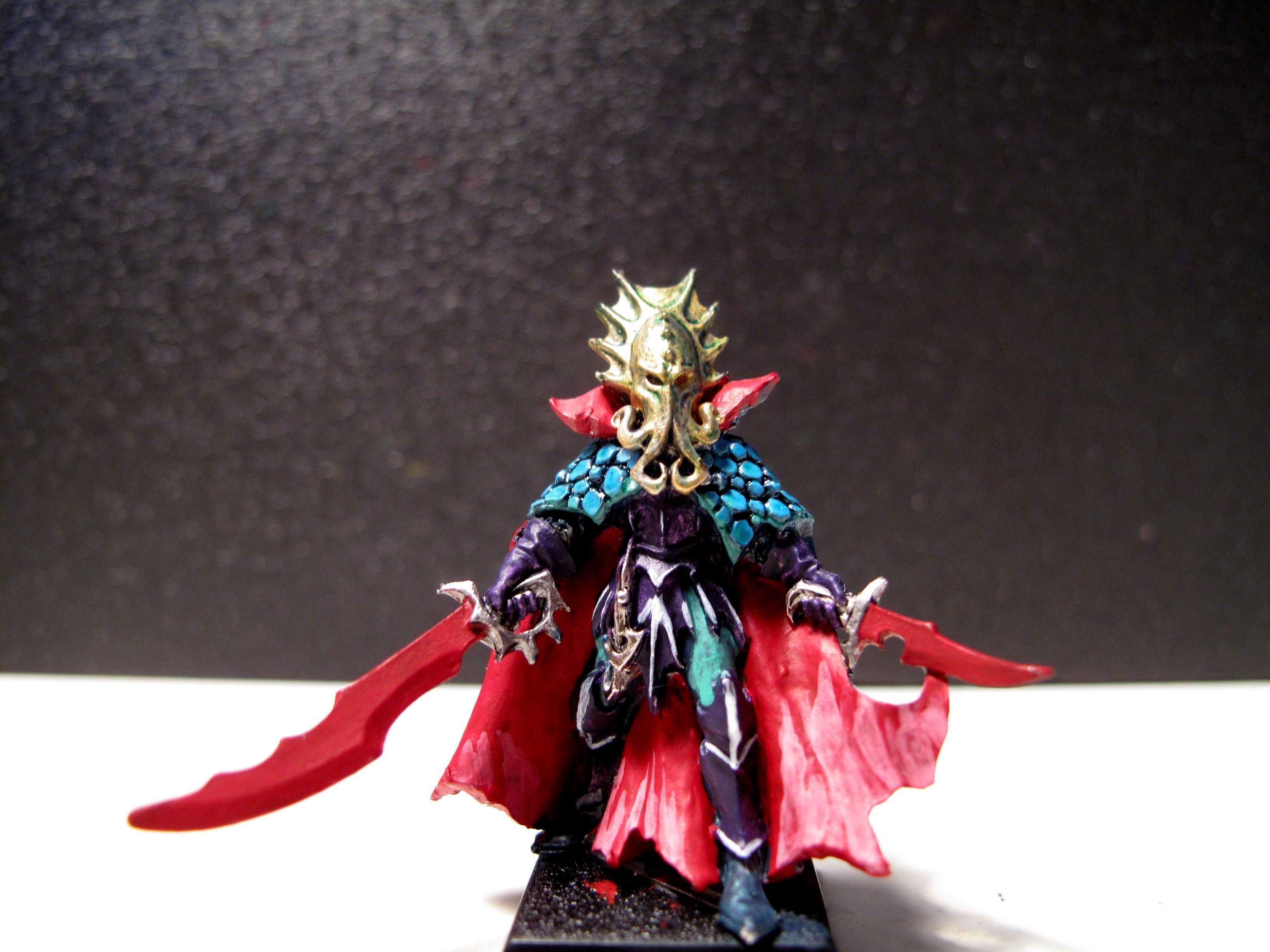 Assassin, Dark Elves, Lokhir Fellheart, Warriors