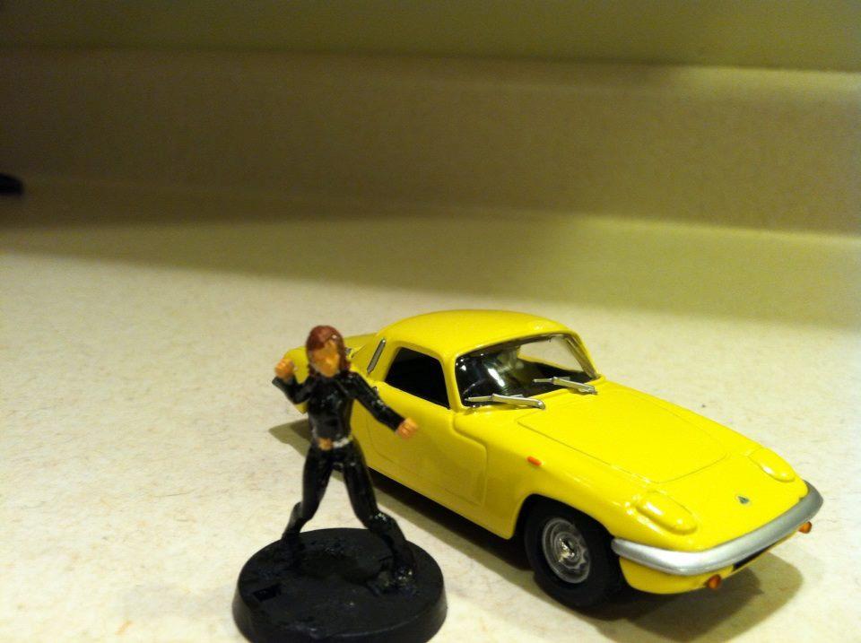 Emma Peel and Lotus