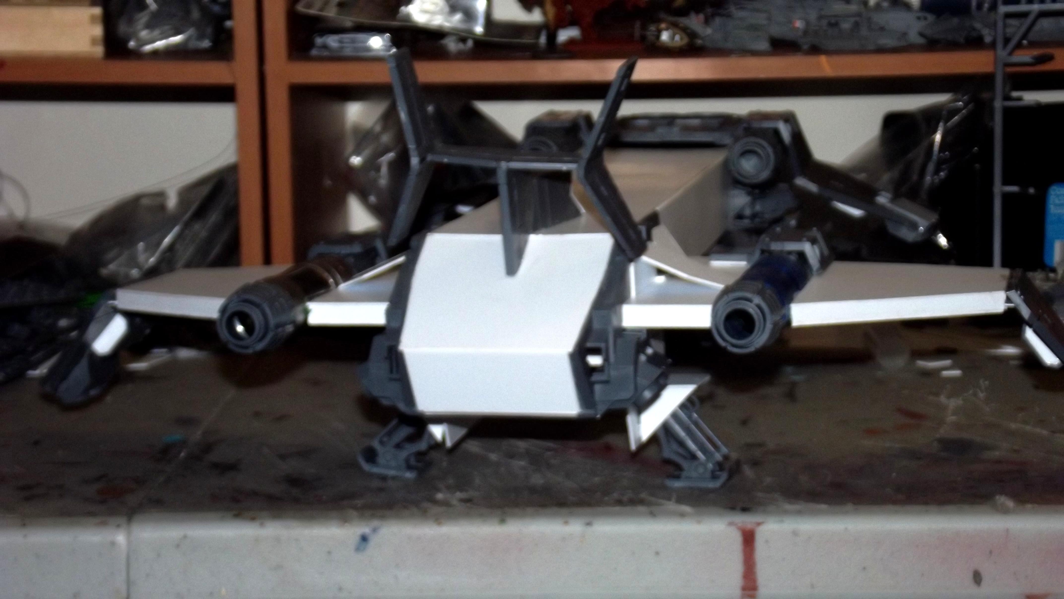 Space Marines, Thunderhawk, Transporter, Work In Progress