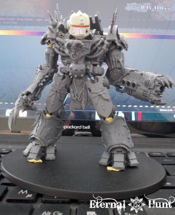 Chaos, Chas Space Marines, Conversion, Daemon Engine, Decimator Counts As, Dreadknight, Khorne, Warhammer 40,000, World Eaters