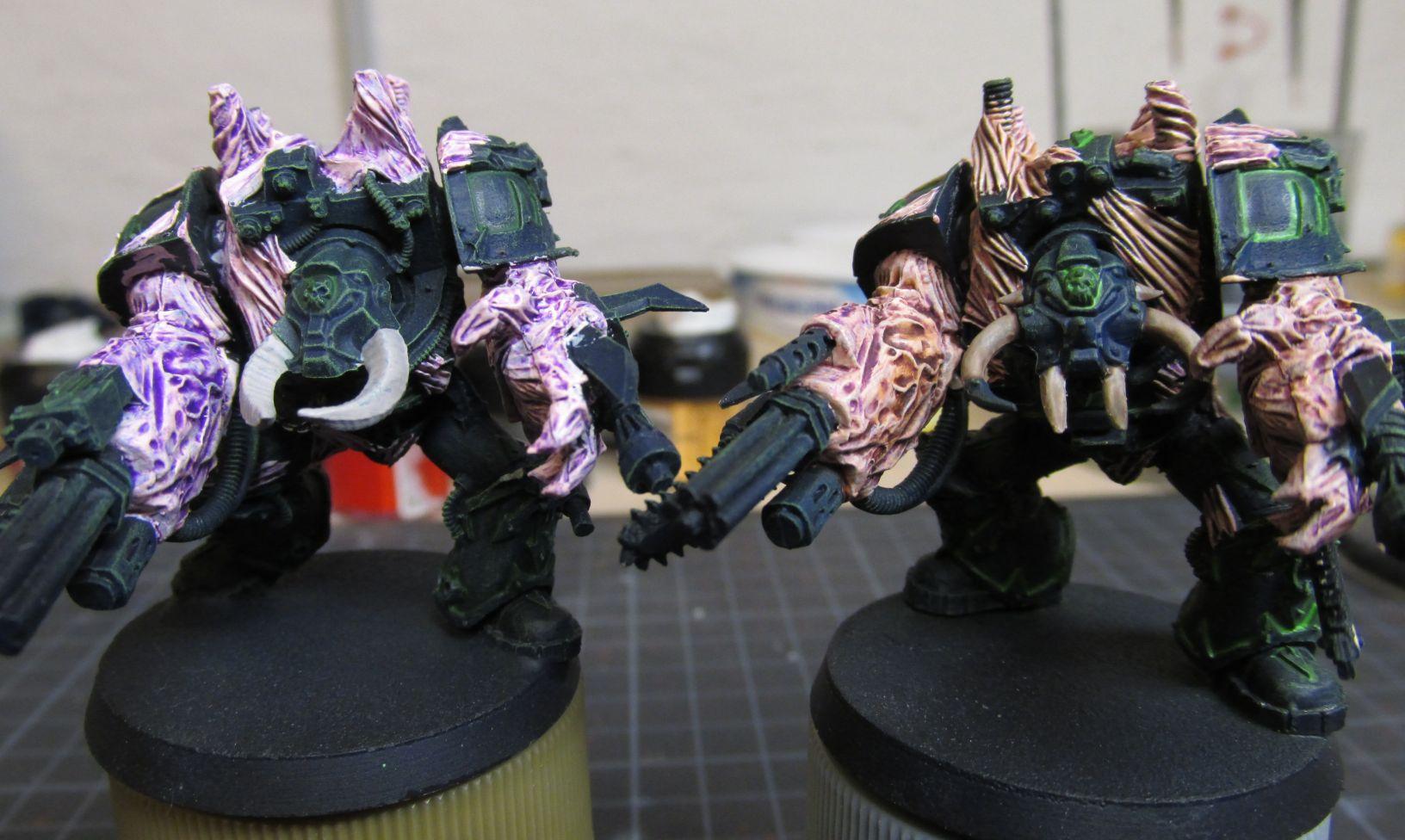 Chaos Space Marines Obliterators