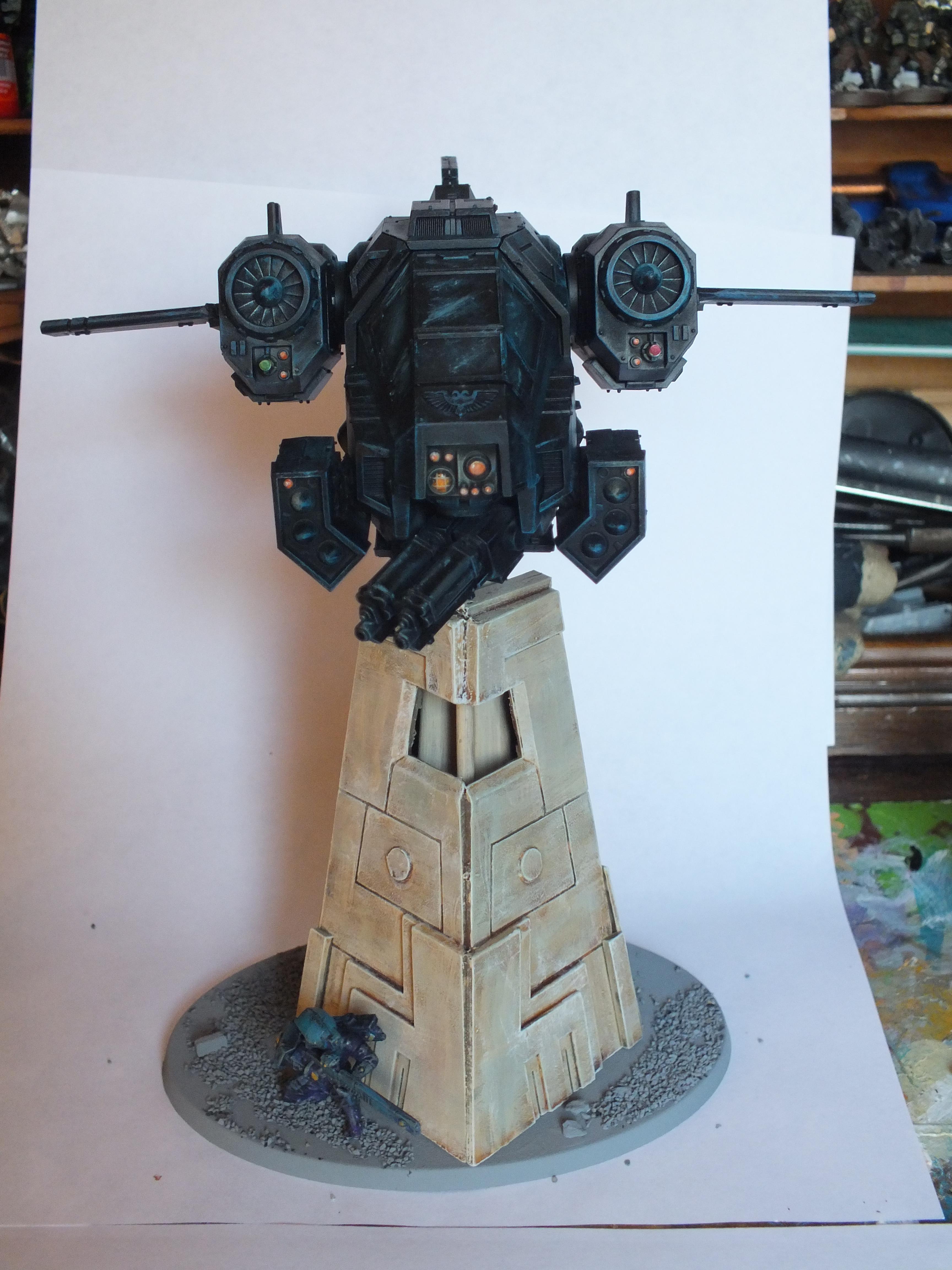 Flying Base, Necrons, Tau, Terrain, Work In Progress