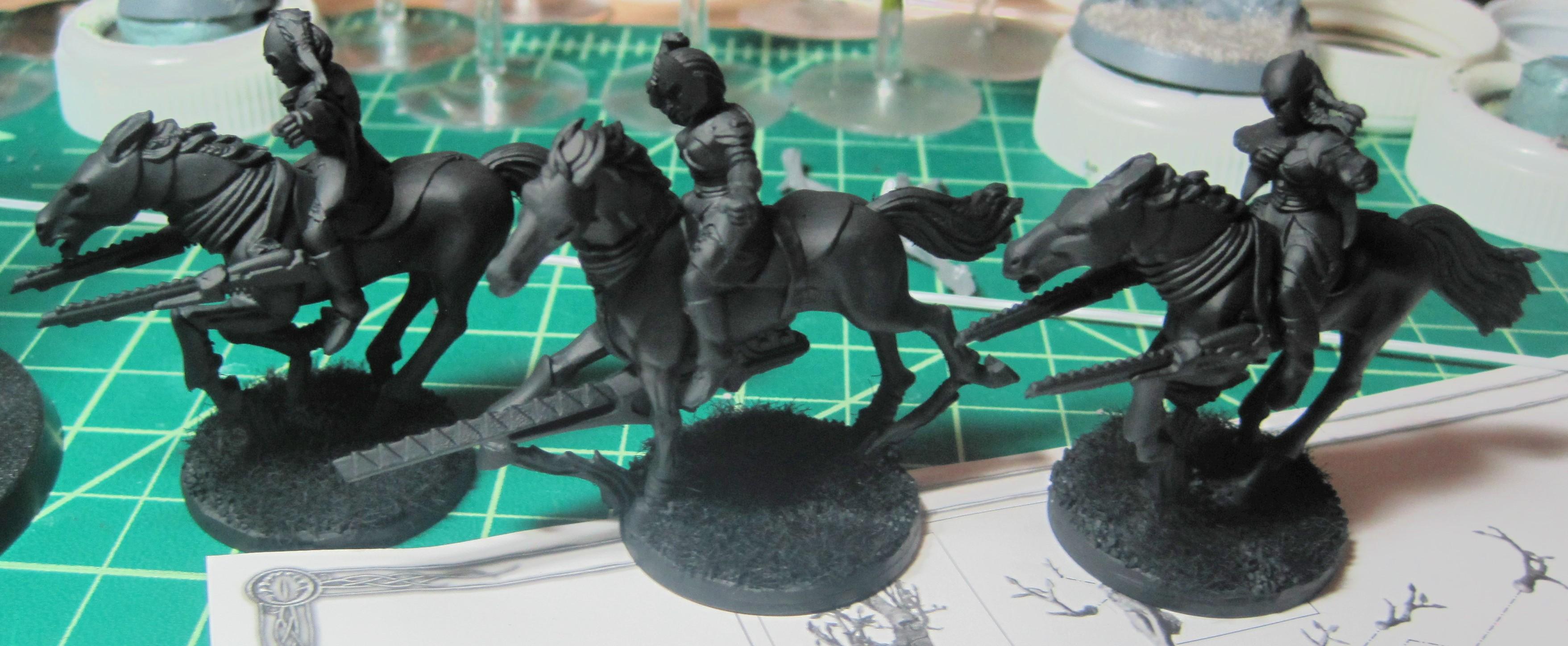 Eldar, Exodites, Monochrome, Warhammer 40,000, Wood Eldar