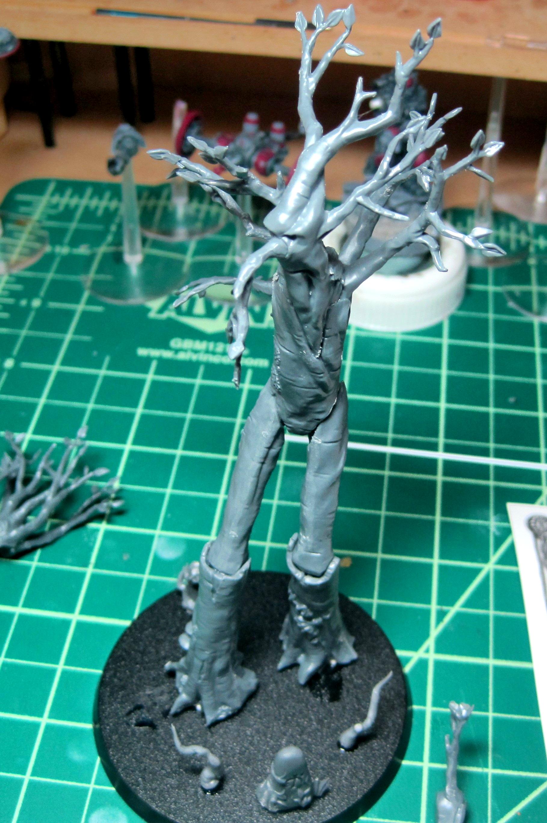 Eldar, Exodites, Monochrome, Warhammer 40,000, Wood Eldar