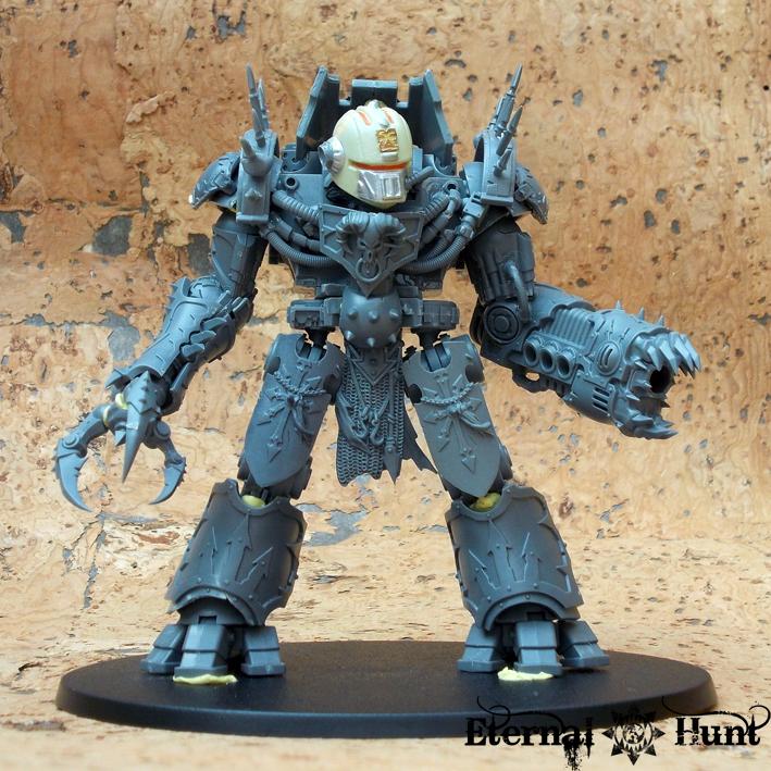 Chaos, Chas Space Marines, Conversion, Daemon Engine, Decimator Counts As, Dreadknight, Khorne, Warhammer 40,000, World Eaters