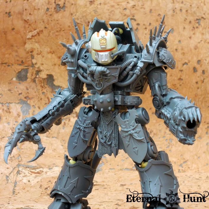 Chaos, Chas Space Marines, Conversion, Daemon Engine, Decimator Counts As, Dreadknight, Khorne, Warhammer 40,000, World Eaters