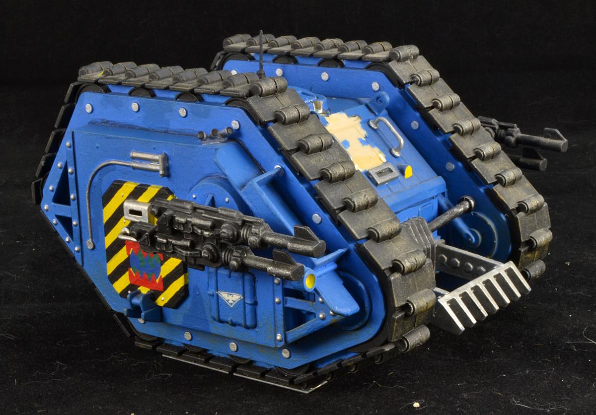 Land Raider, Space Marines, Warhammer 40,000, Work In Progress