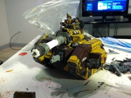 Punisher Conversion Leman Russ 40k 2