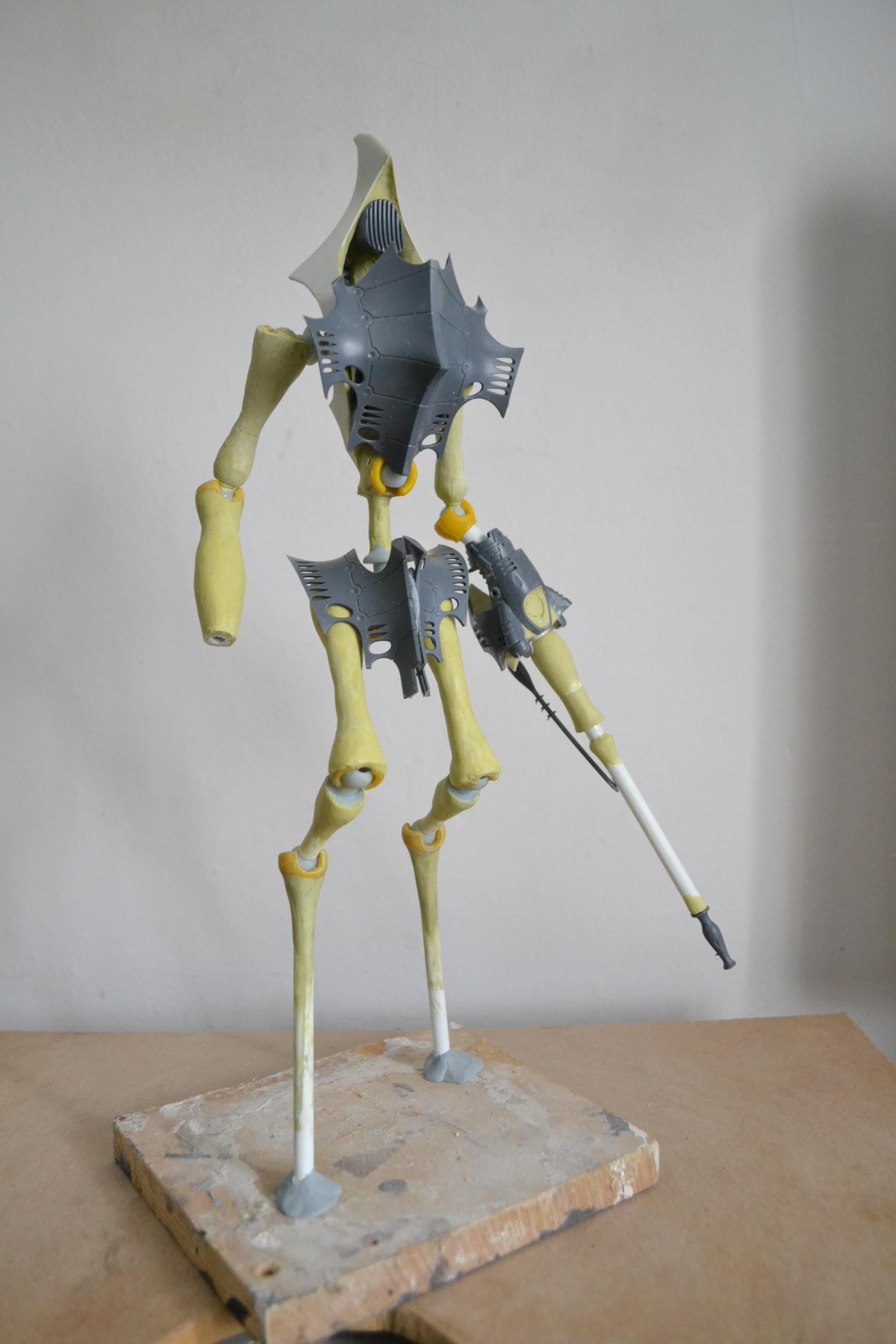 Conversion, Dark Eldar, Hand Made, Scratch Build, Titan, Warhammer 40,000, Warhammer Fantasy, Wraithknight