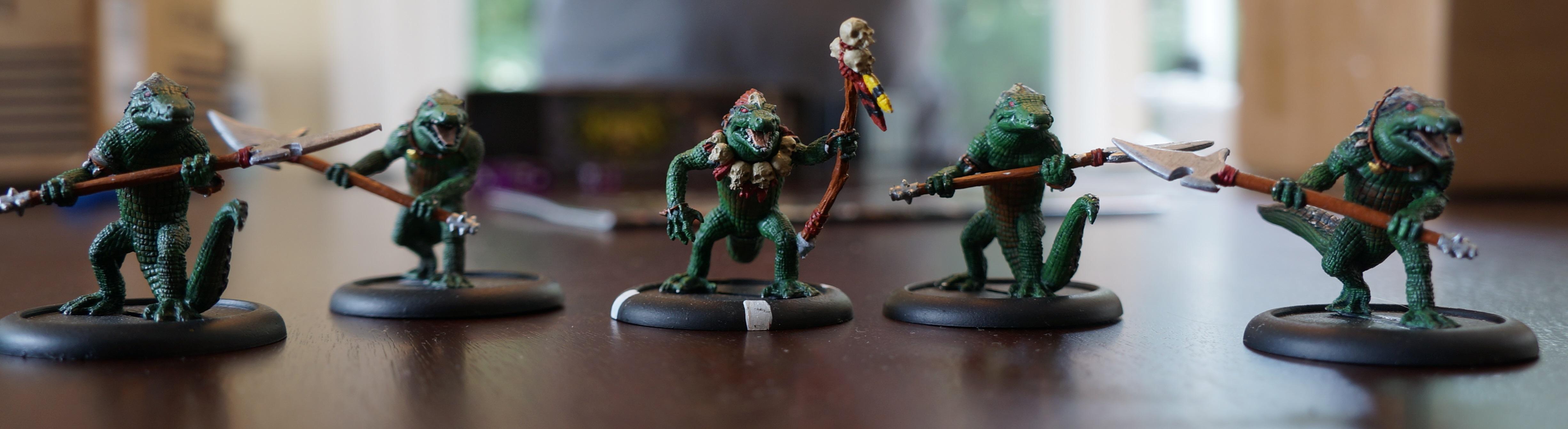 Gatorman, Hordes, Infantry, Minions, Privateer Press, Warmachine