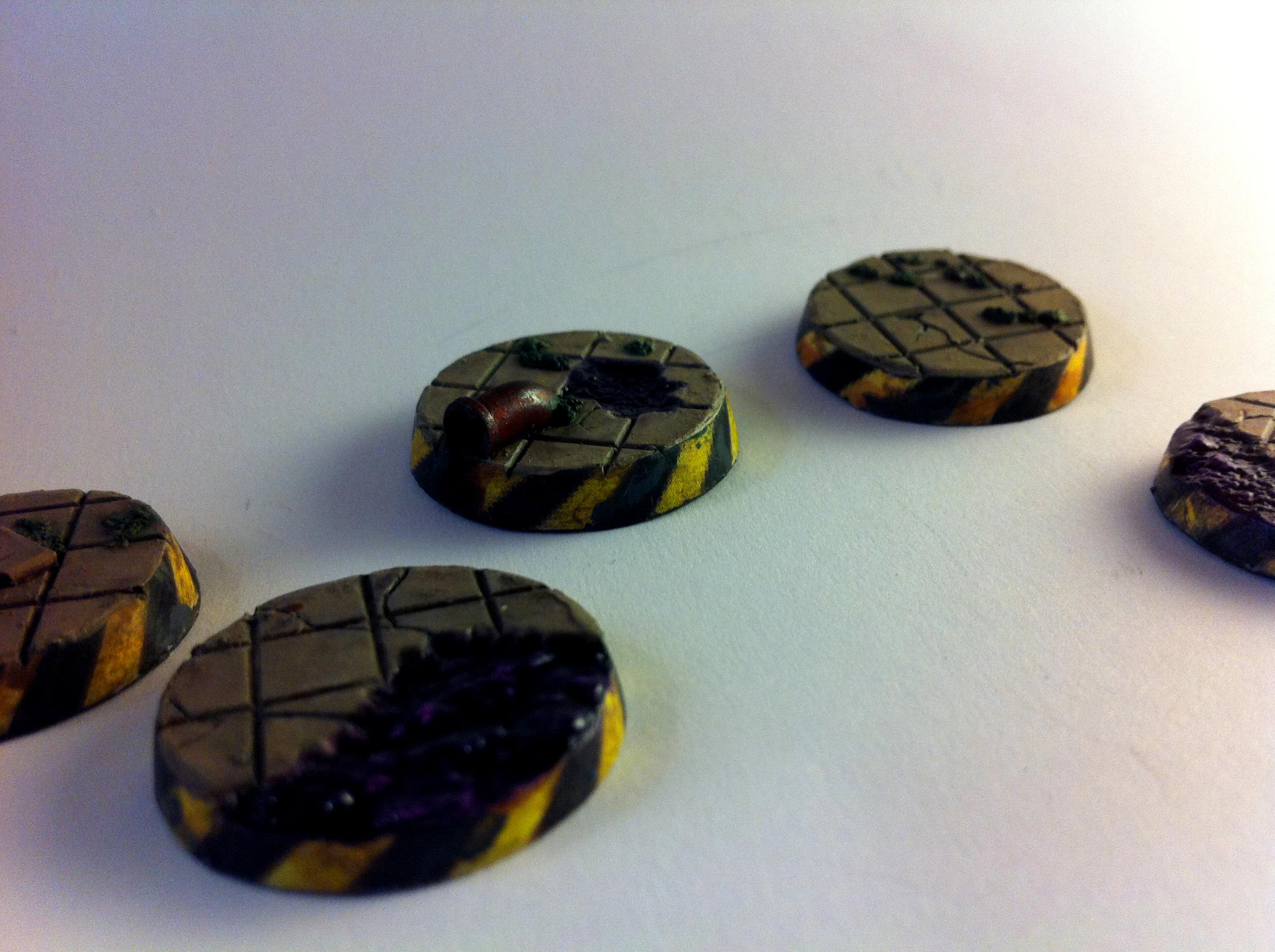 Base, Hazard Stripe, Necromunda