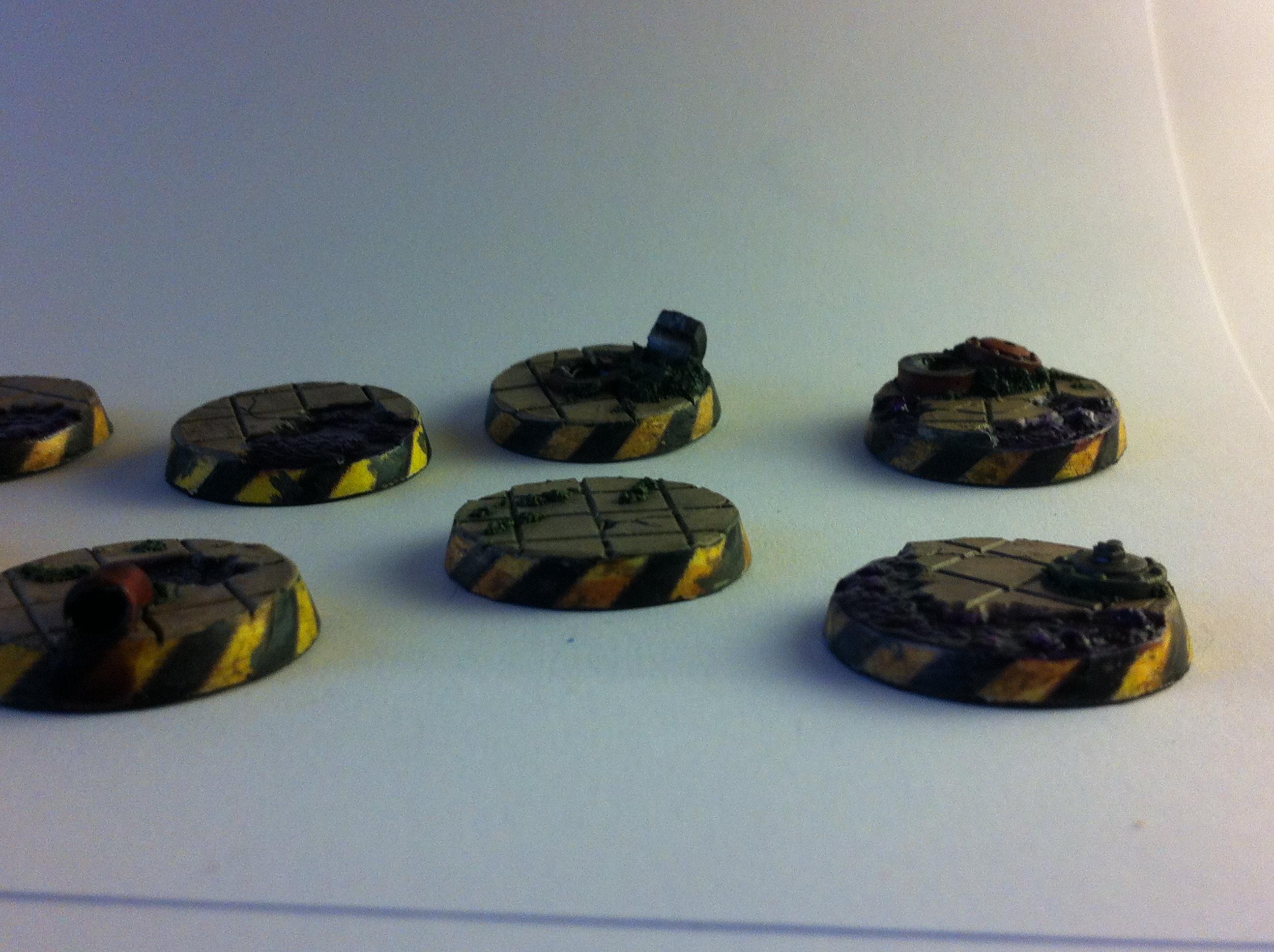 Base, Hazard Stripe, Necromunda