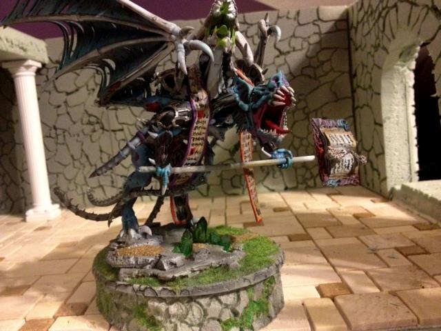 Daemon Prince, Fateweaver, Tzeentch, Warhammer 40,000, Winged