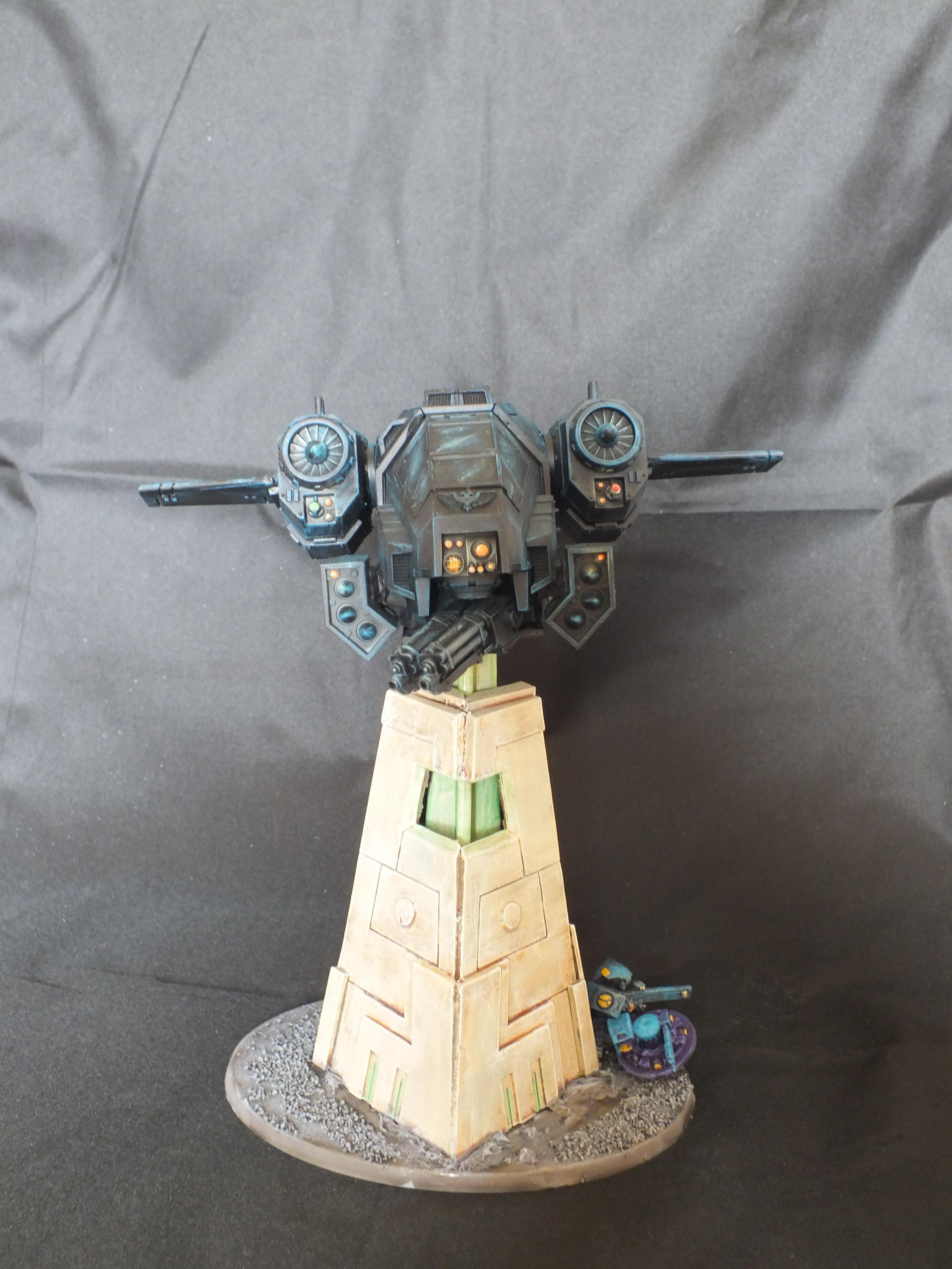 Flight Stand, Flying Base, Necrons, Storm Eagle, Storm Talon, Tau, Terrain