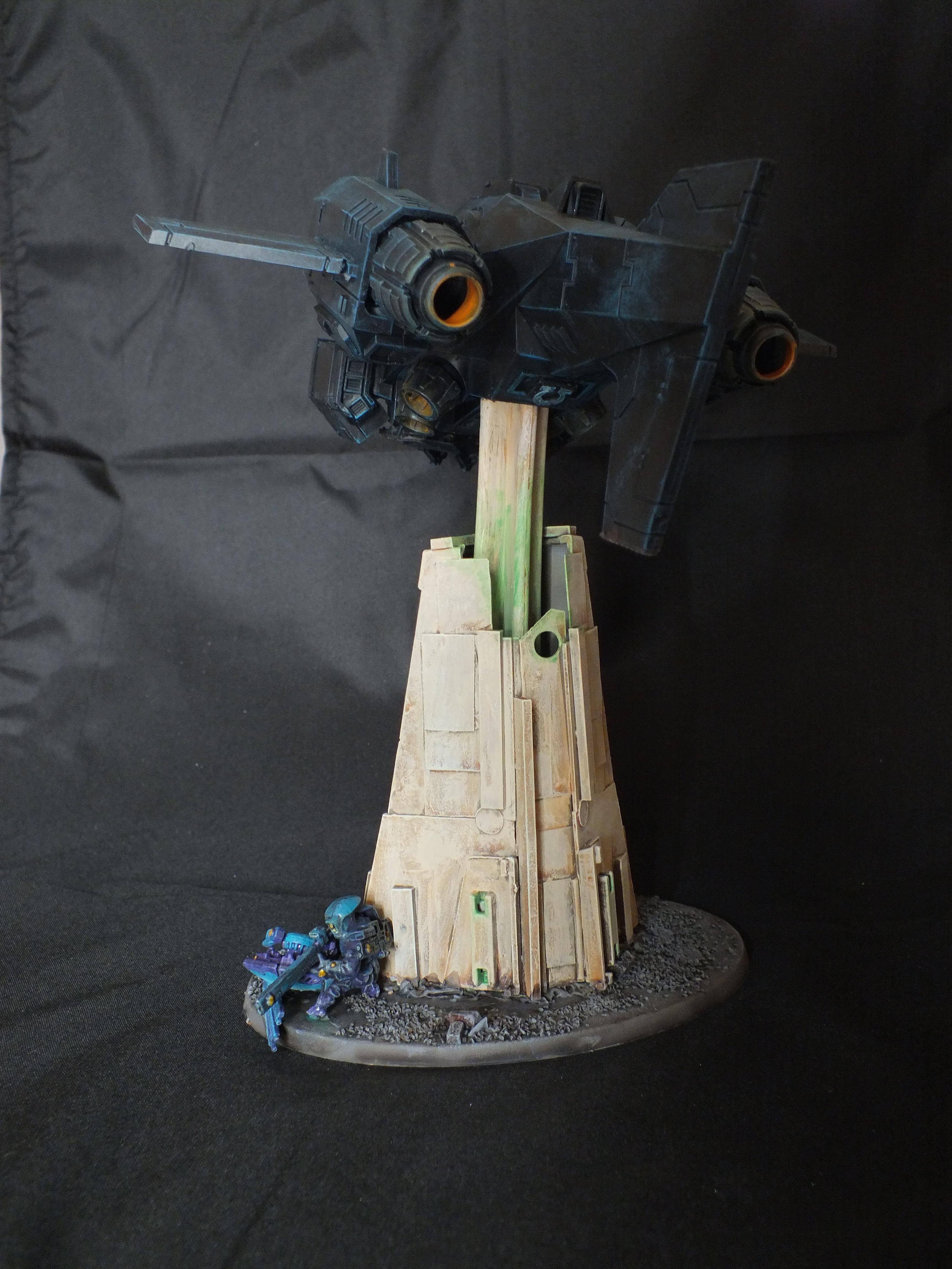 Flying Base, Necrons, Storm Eagle, Storm Talon, Tau, Terrain