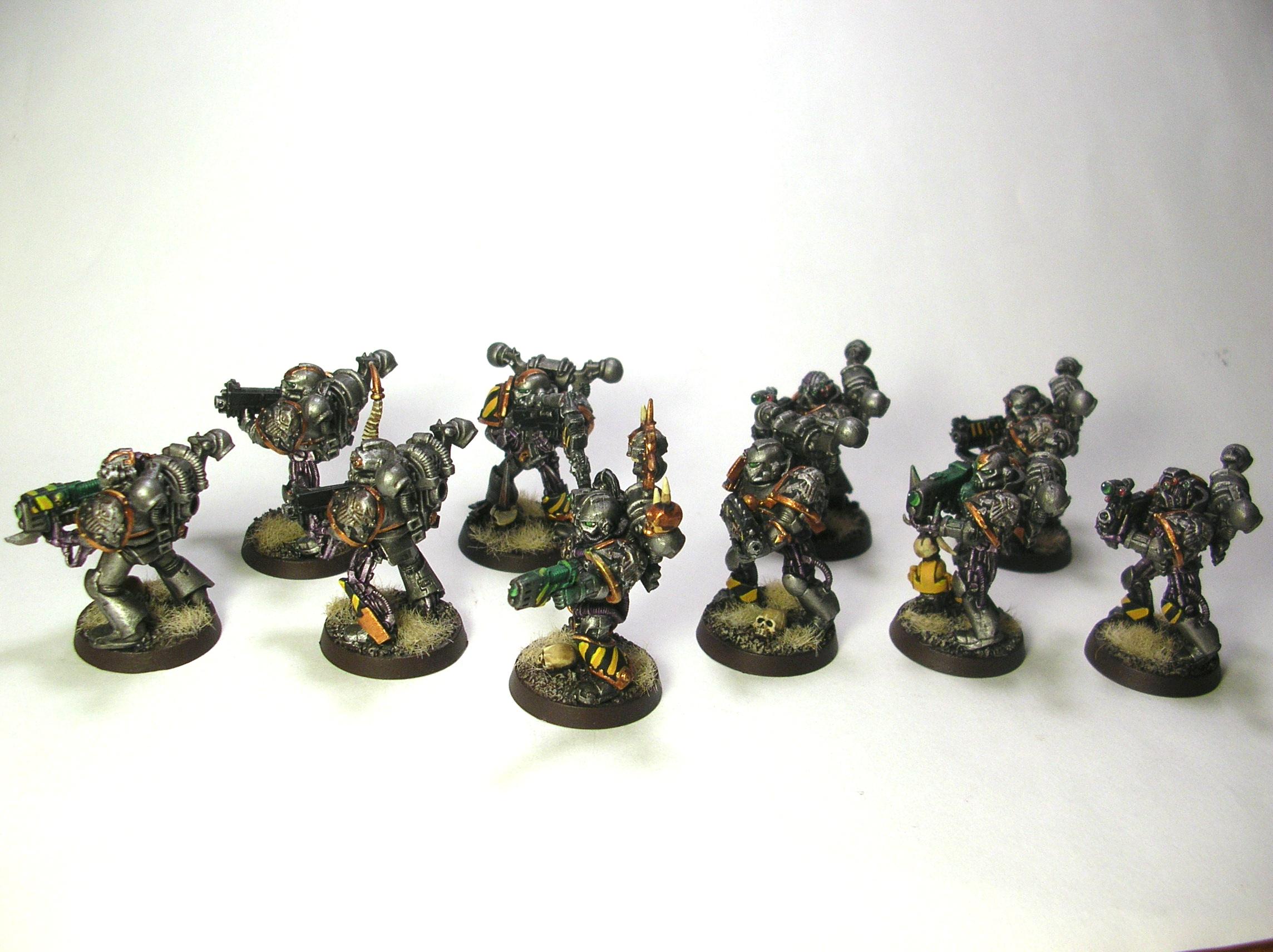 Astartes, Chaos, Heretic, Iron Warriors, Plague Marines