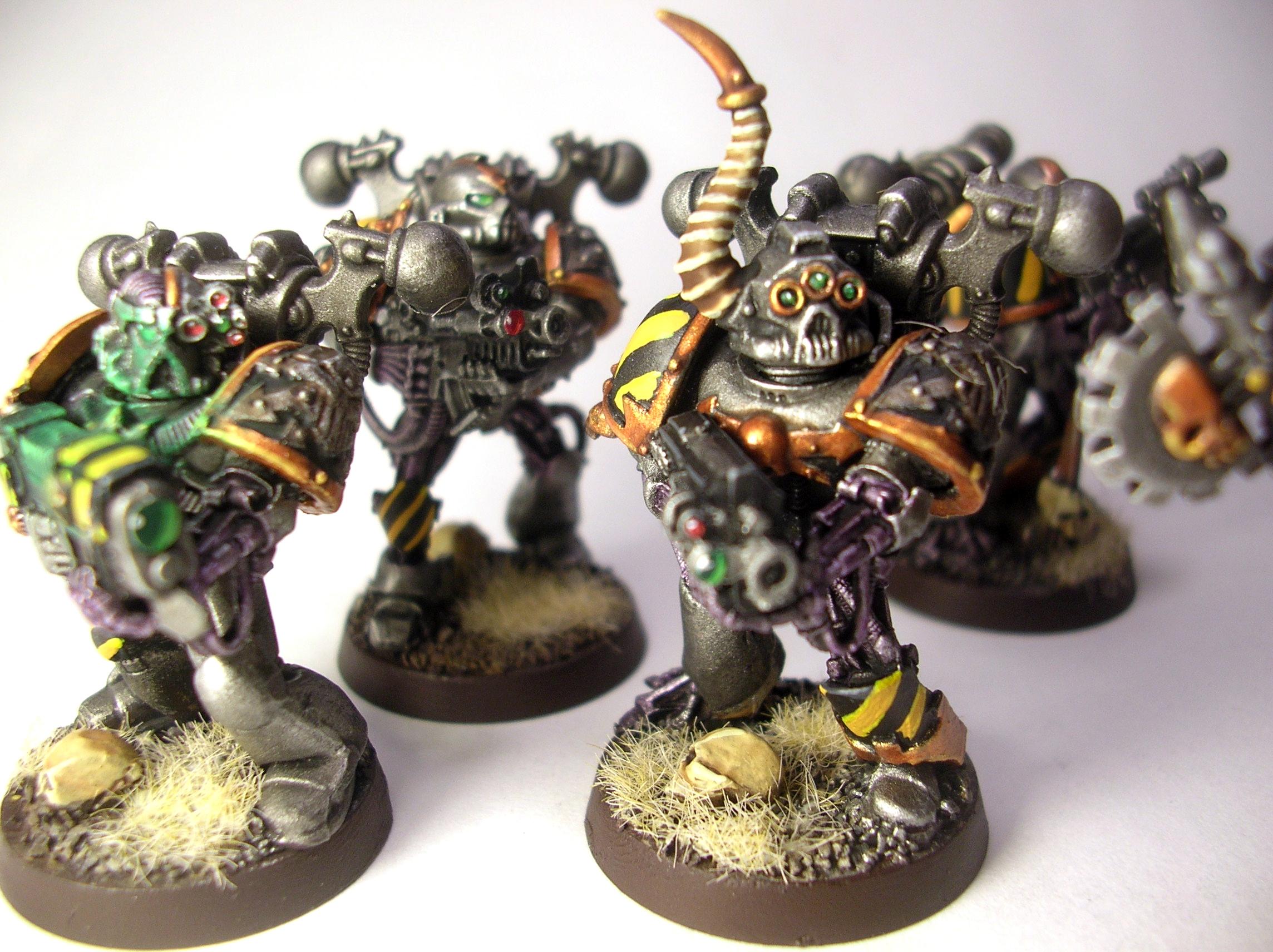 Chaos, Iron Warriors, Plague Marines