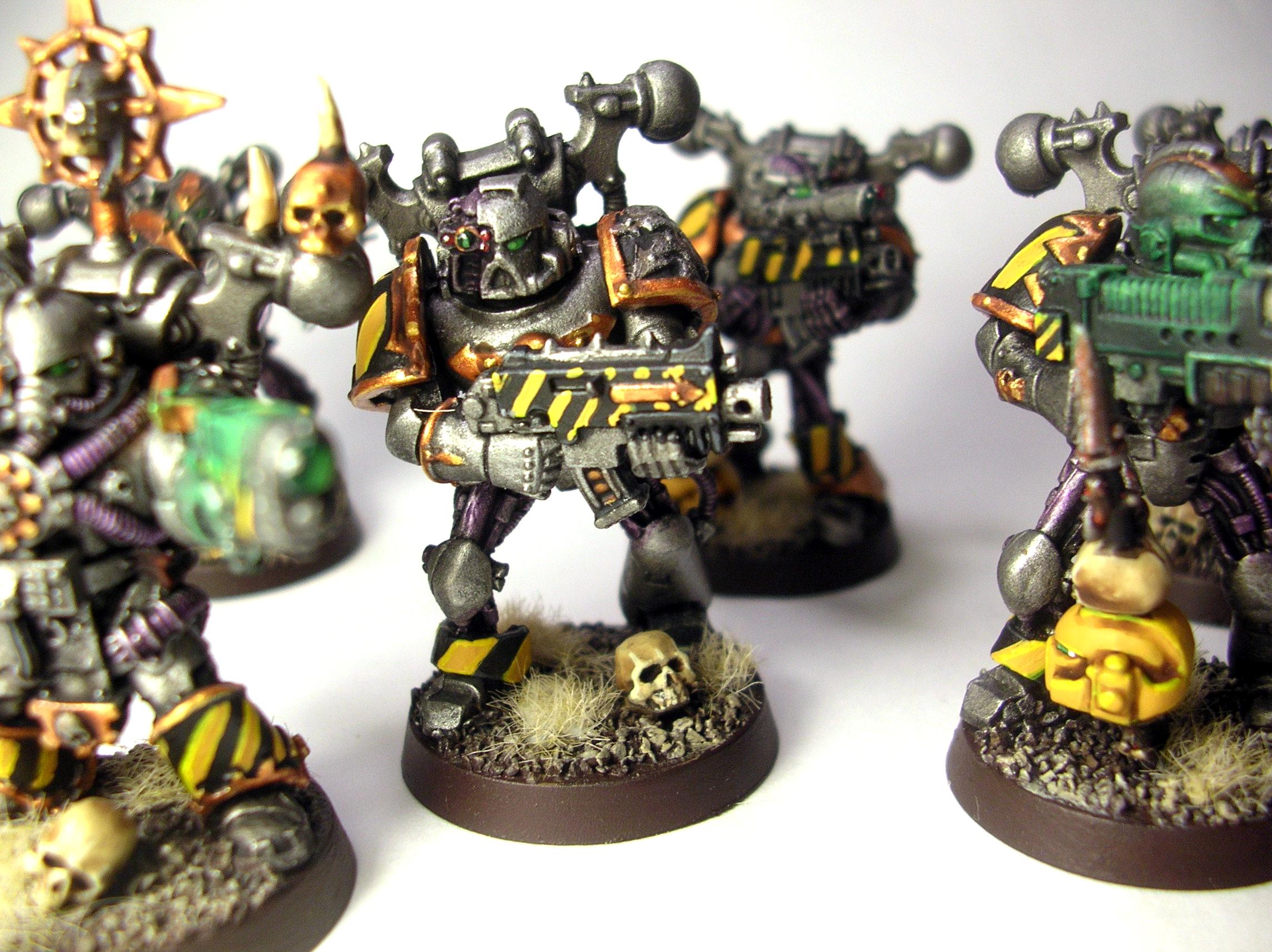 Chaos, Iron Warriors, Plague Marines