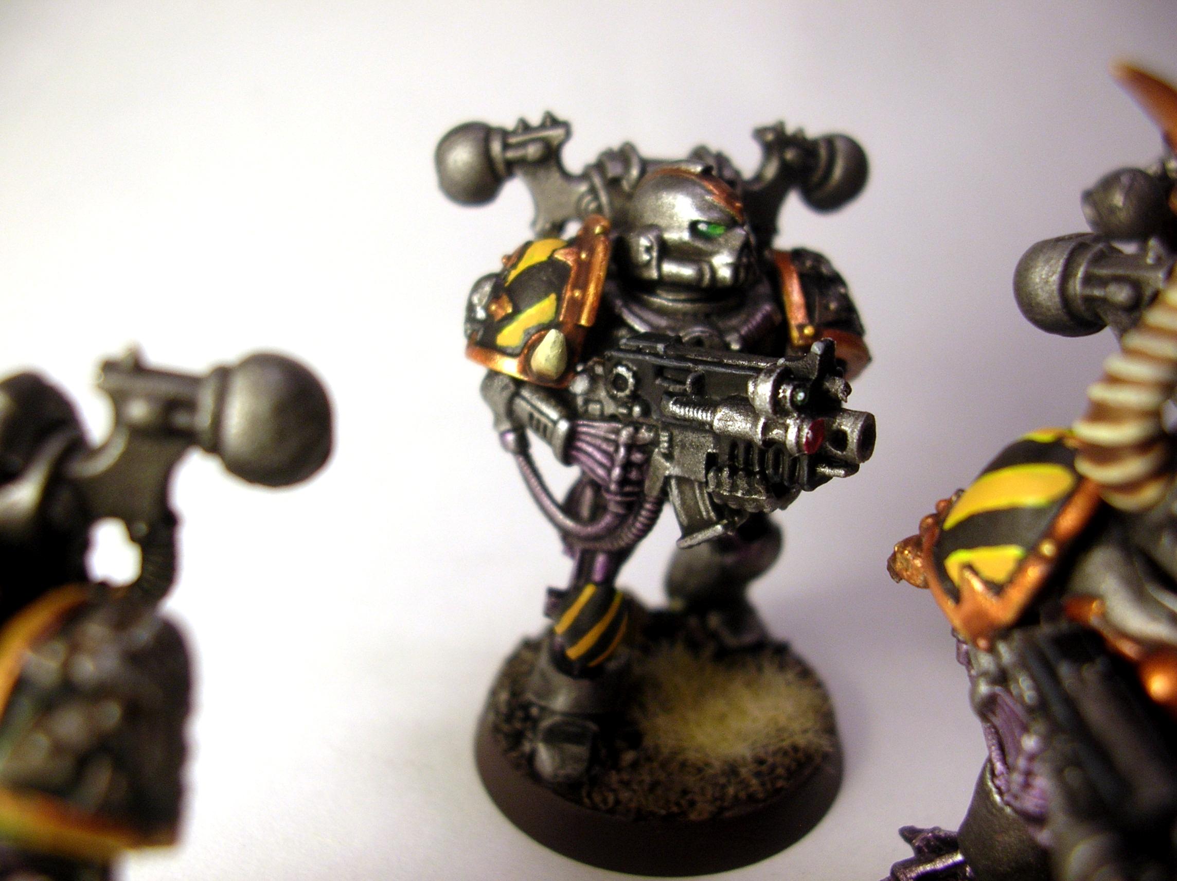 Chaos, Chaos Space Marines, Iron Warriors, Plague Marines, Warhammer 40,000