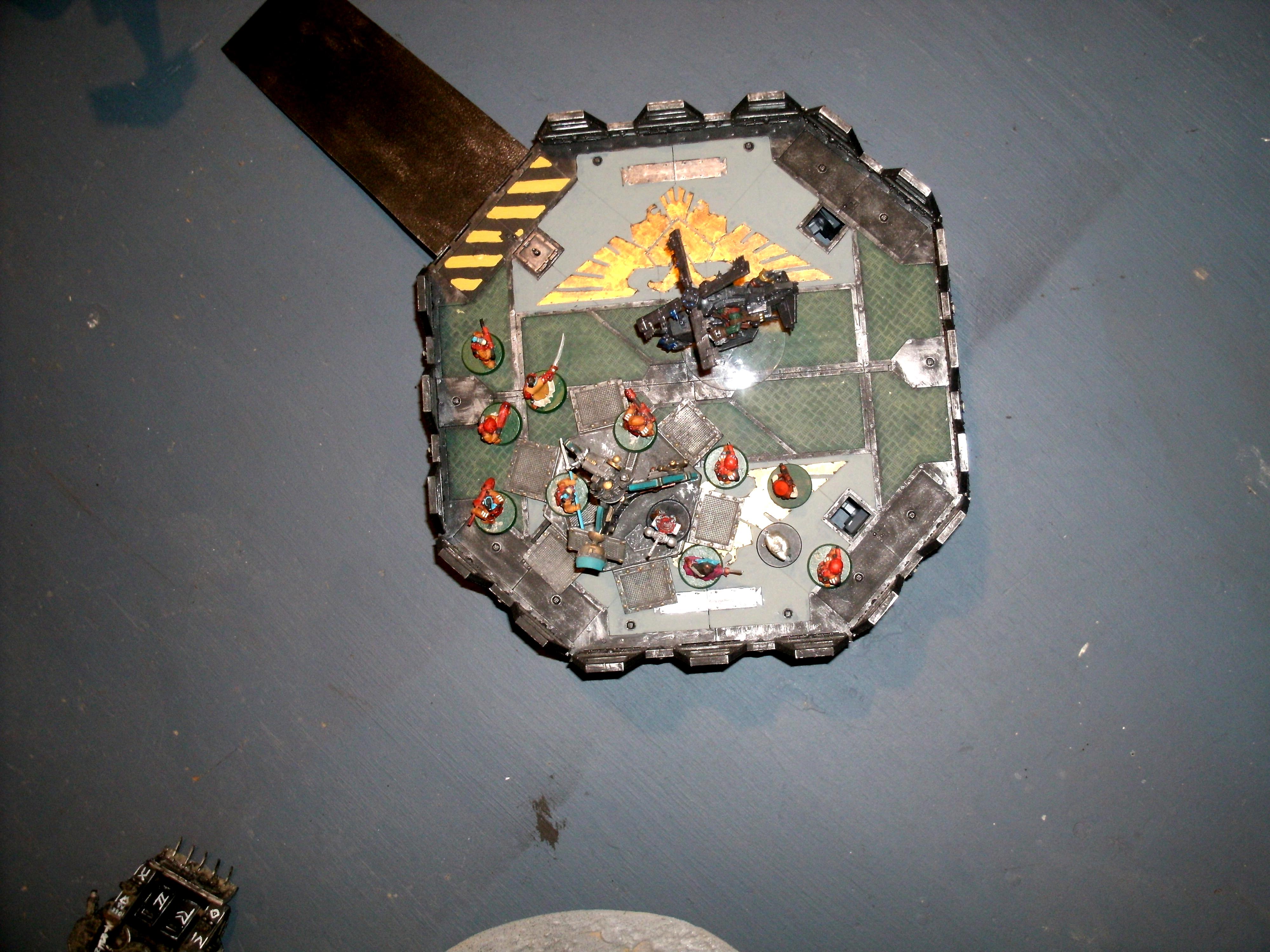 Landing pad from above