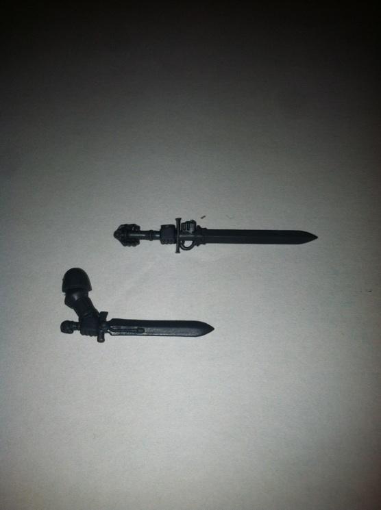 normal power sword and great sword