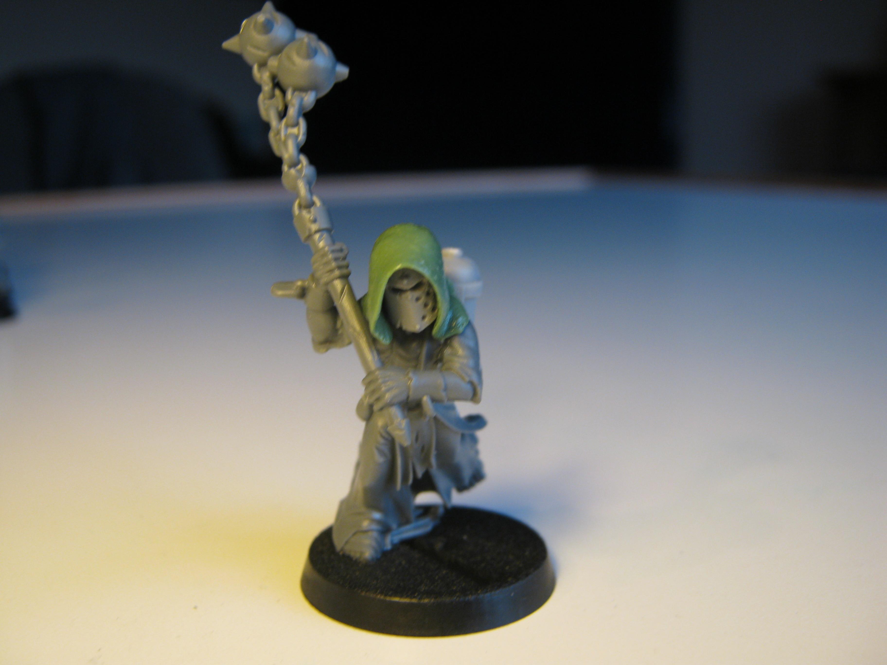 Flail left untouched from the flagellant set. 