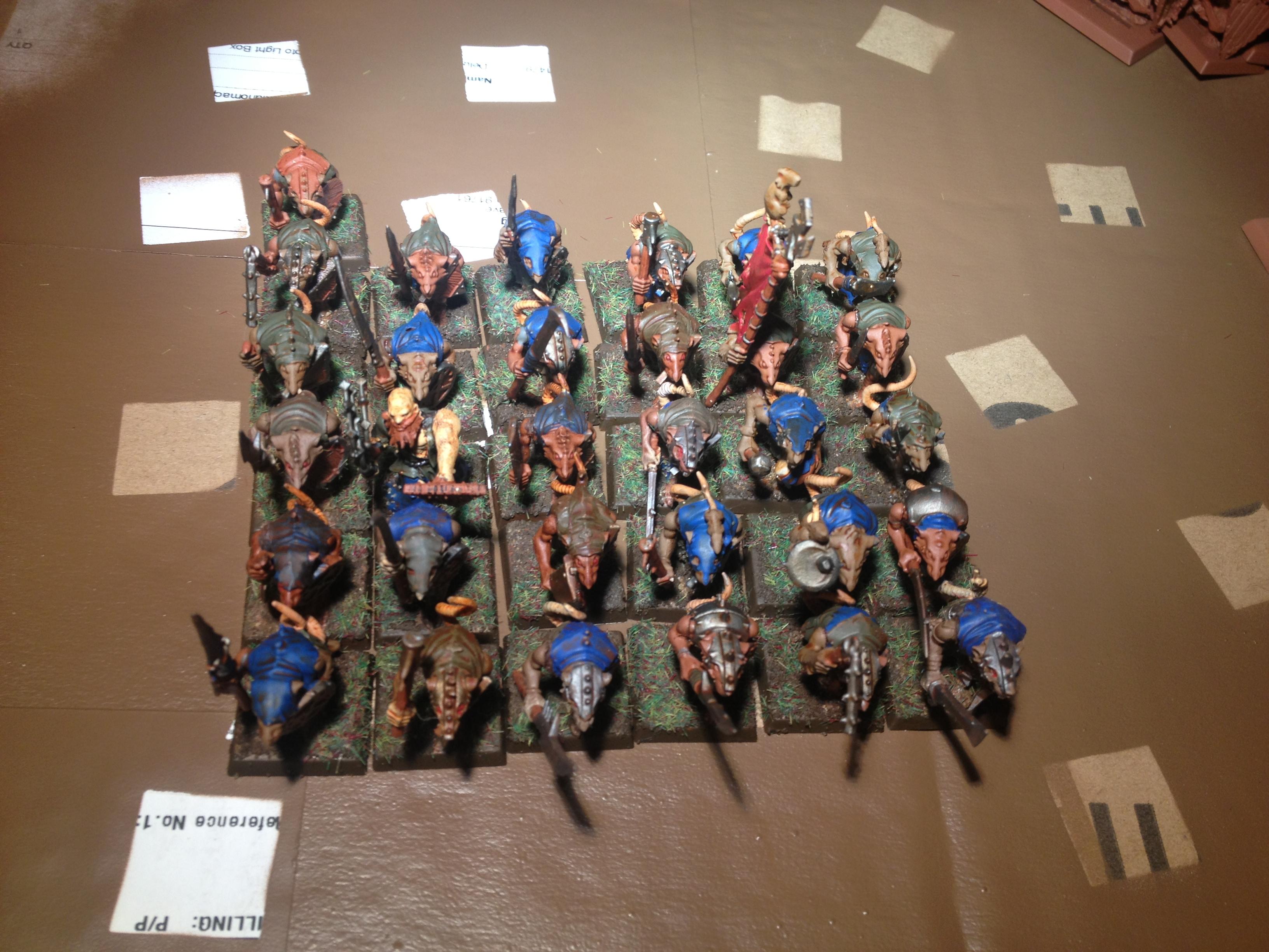 Clanrats, Skaven, Slaves