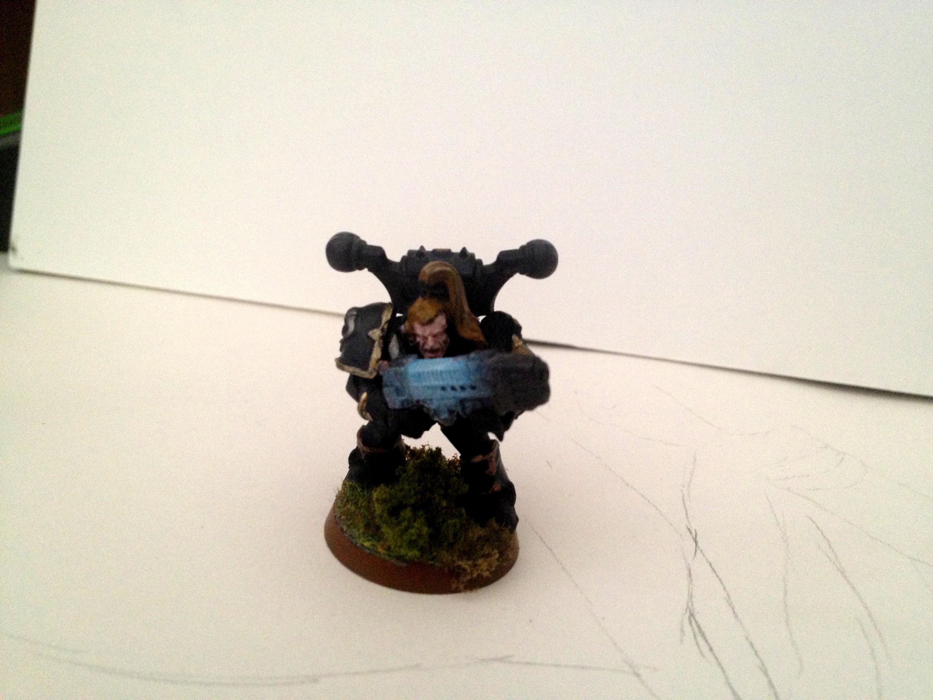 Black Legion, Chaos Space Marines, Object Source Lighting, Plasma Gun