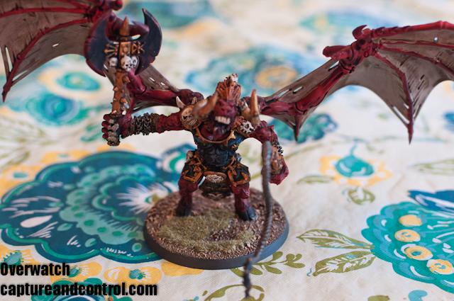 Bloodthirster, Chaos, Conversion, Daemon Prince, Daemons, Flying Circus, Khorne, Monstrous Creature