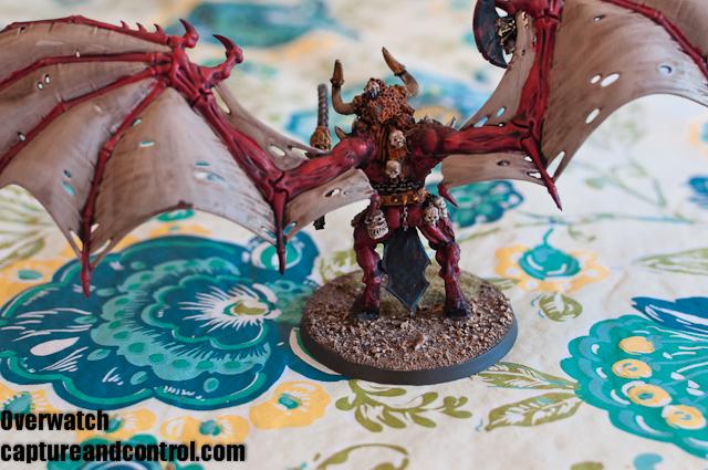 Bloodthirster, Chaos, Conversion, Daemon Prince, Daemons, Flying Circus, Khorne, Monstrous Creature