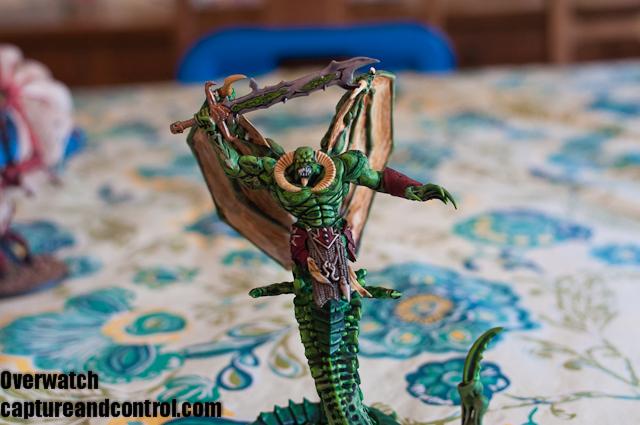 Chaos, Conversion, Daemon Prince, Daemons, Flying Circus, Monstrous Creature, Nurgle
