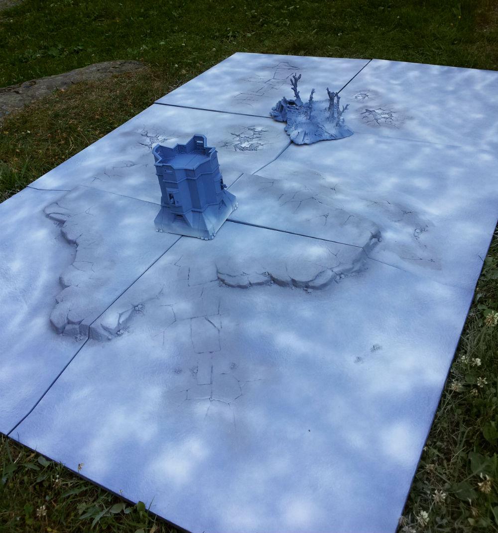 Terrain, Winter, Work In Progress