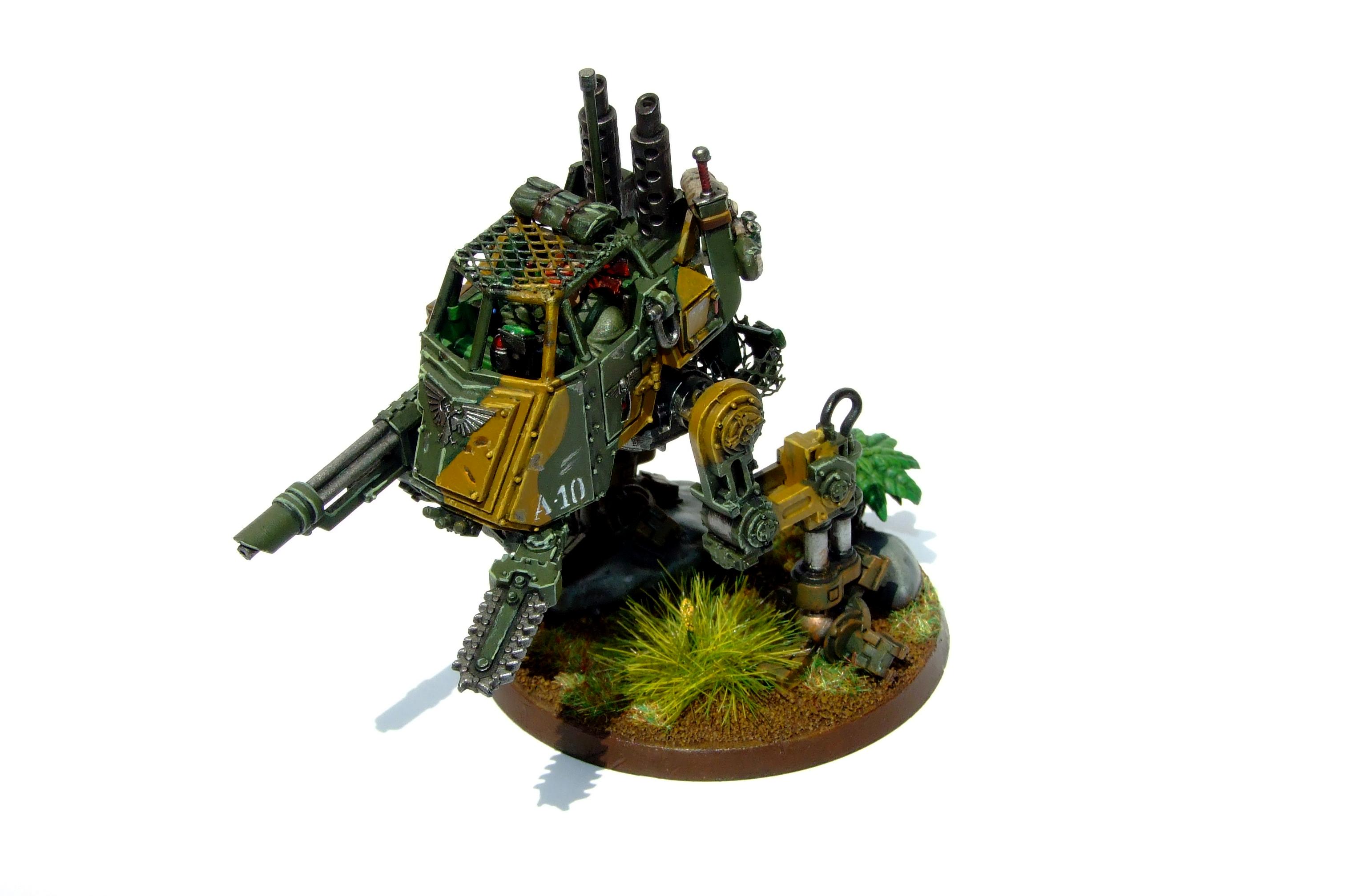 Camouflage, Camoufluage, Catachan, Imperial Guard, Jungle Fighter, Junlge, Sentinel, Walker, Warhammer 40,000