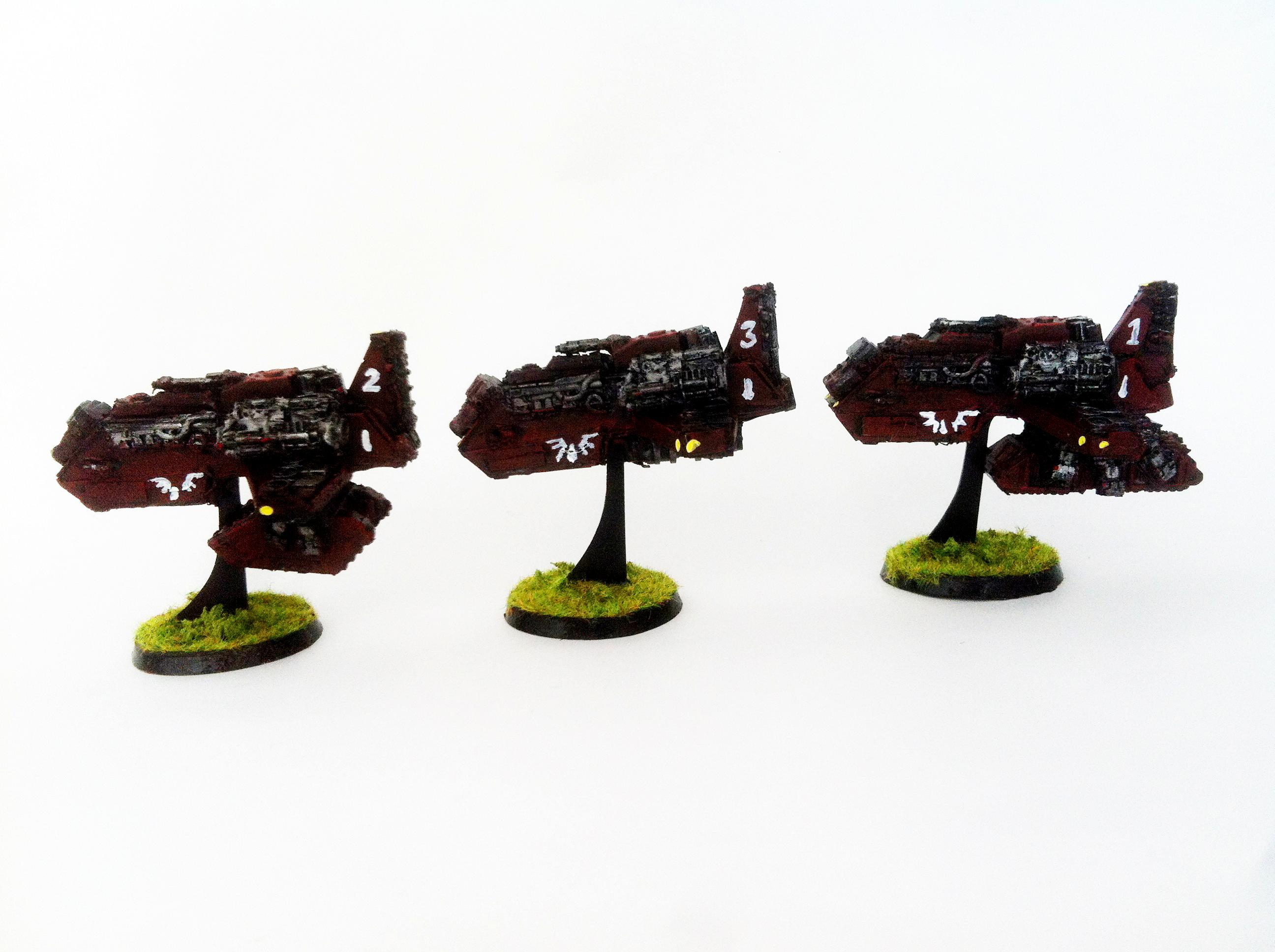 Built, Epic, Gunship, Scratch, Space, Space Marines, Thunderhawlk