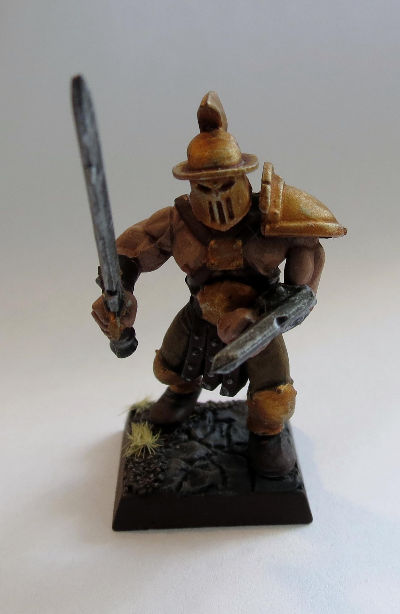 Mordheim, Pit Fighters, Pit Veteran, Undead Style, Warband