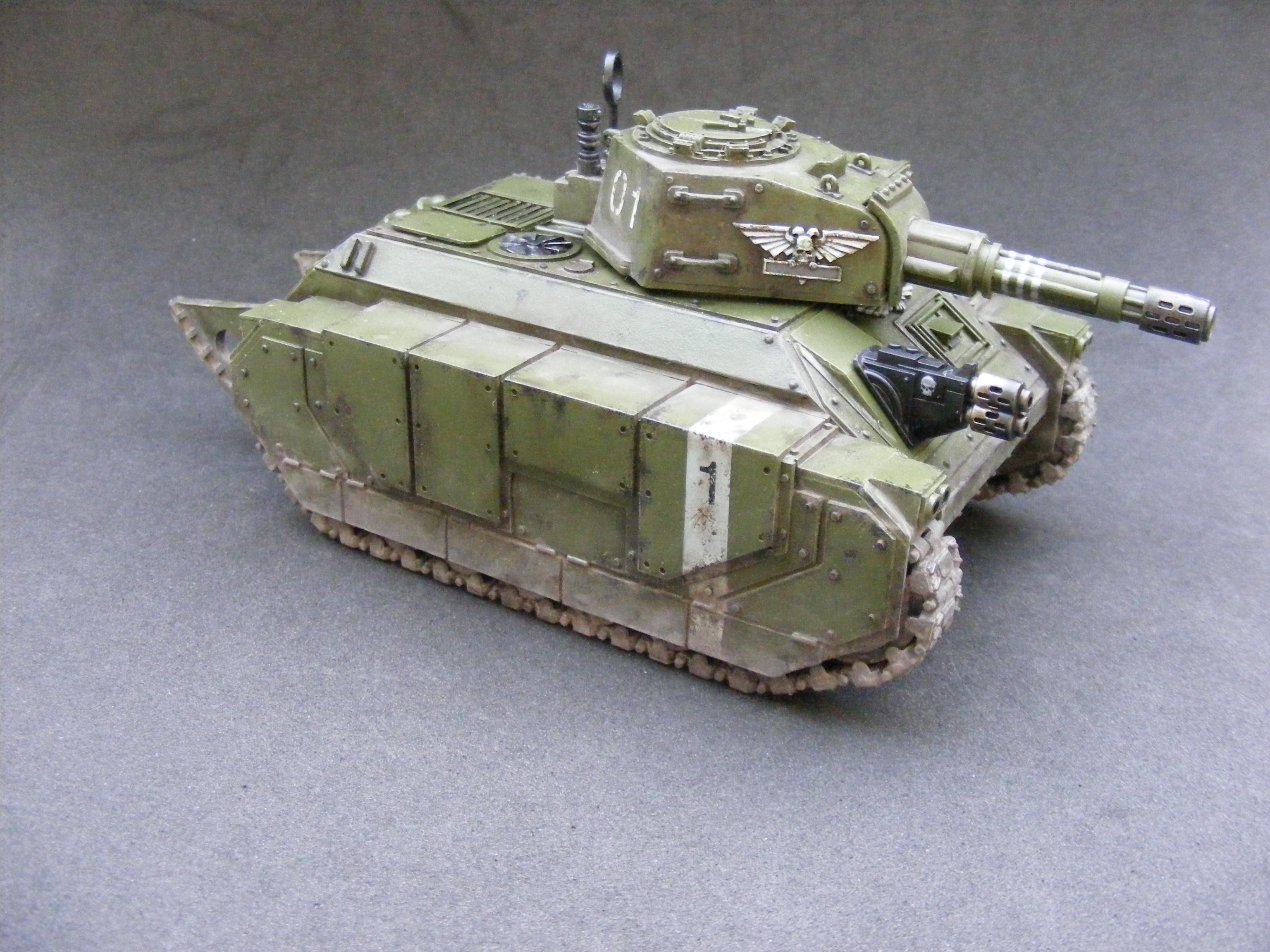 Conversion, Devildog, Genswick, Imperial Guard, Scratch Build, Siege Army, Tank, Warhammer 40,000