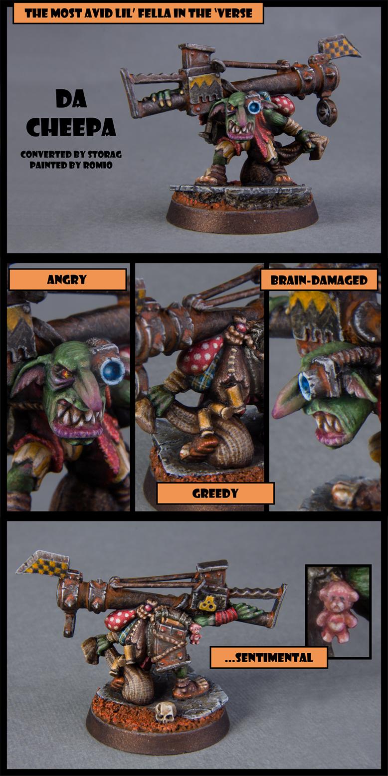 Conversion, Da Cheepa, Grots, Lootas, Myway, Storag, Warhammer 40,000, Warhammer Fantasy