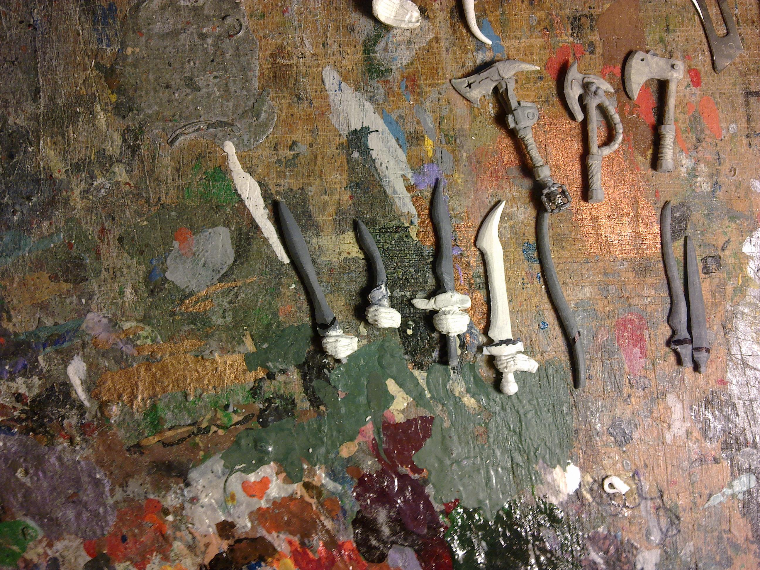 Putty hands