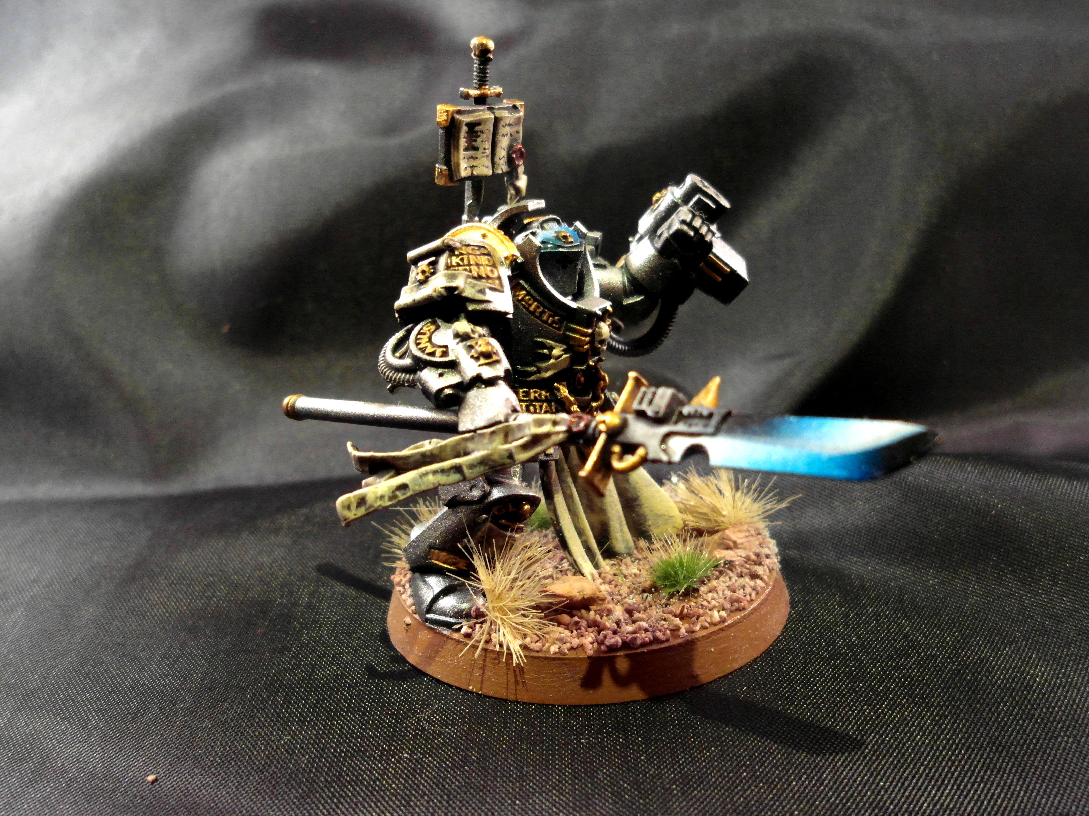 Grey Knights, Librarian, Space Marines, Terminator Armor, Warhammer 40,000