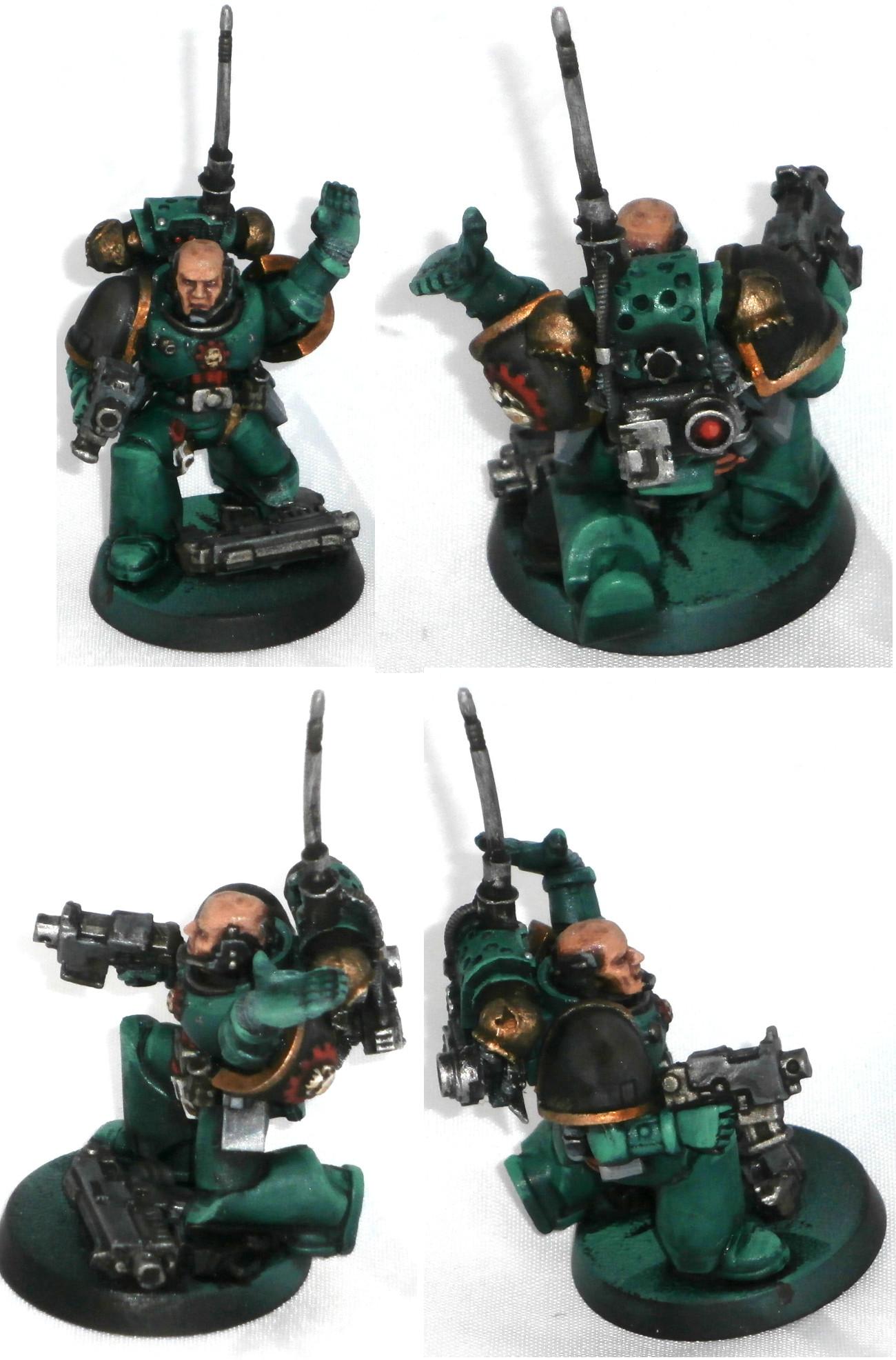 Officer, Sons Of Horus, Space Marines, Technical