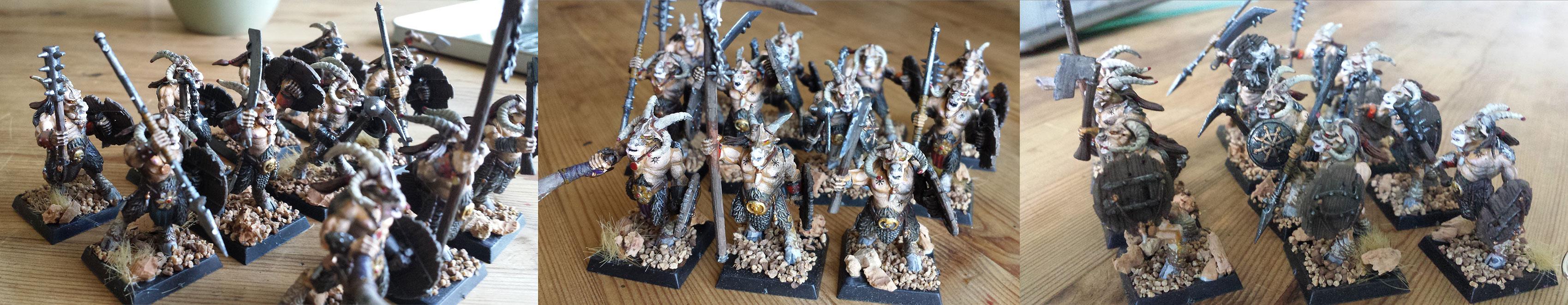 Beastmen, Chaos, Painting Progress