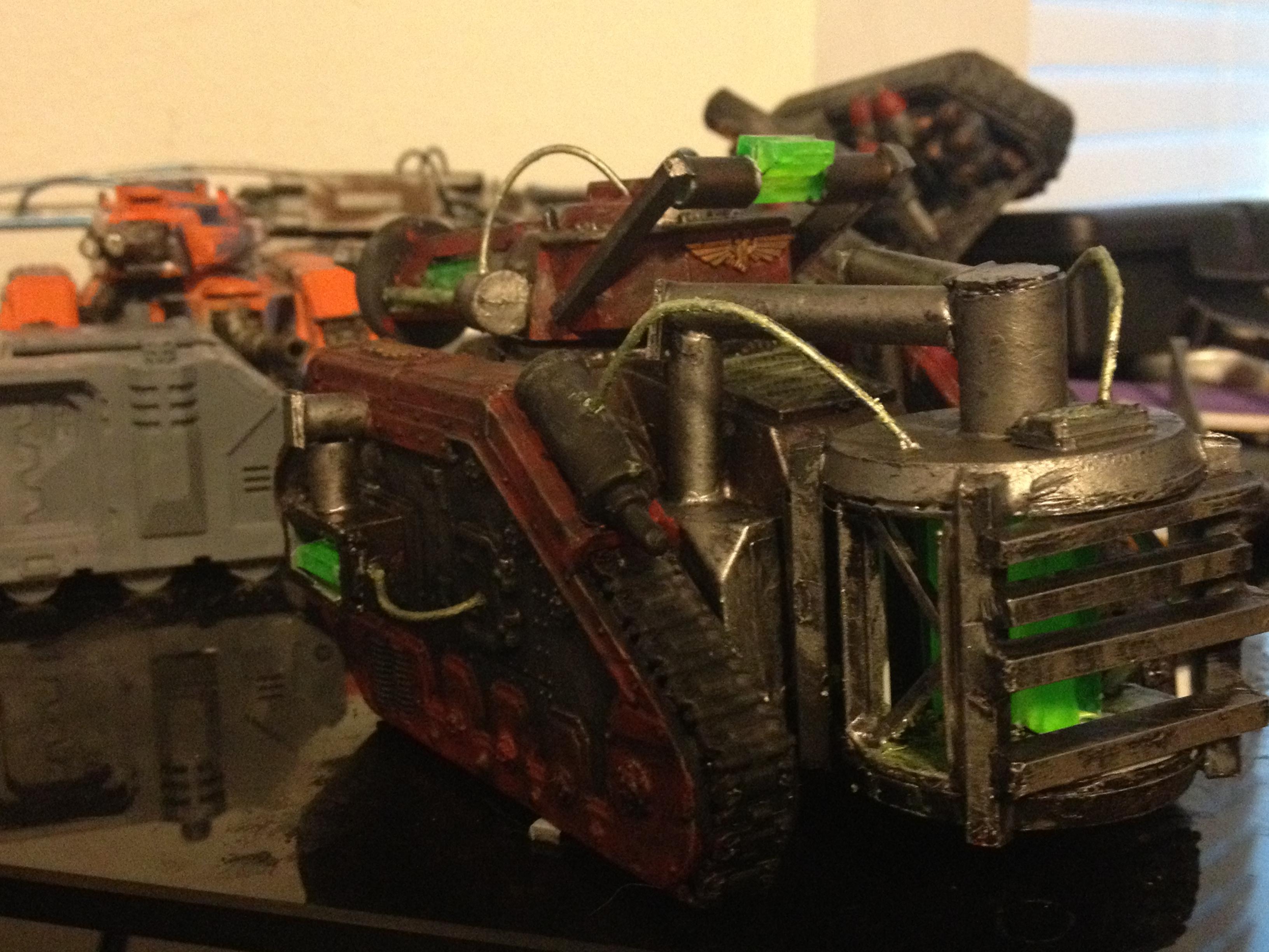 Quantum Singularity Cannon, Rear