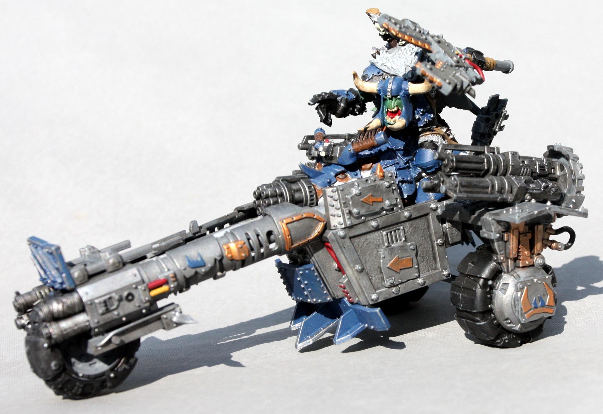 Bike, Custom, Dakka Dakka, Gorbad, Green, Ironclaw, Orks, Scratch ...