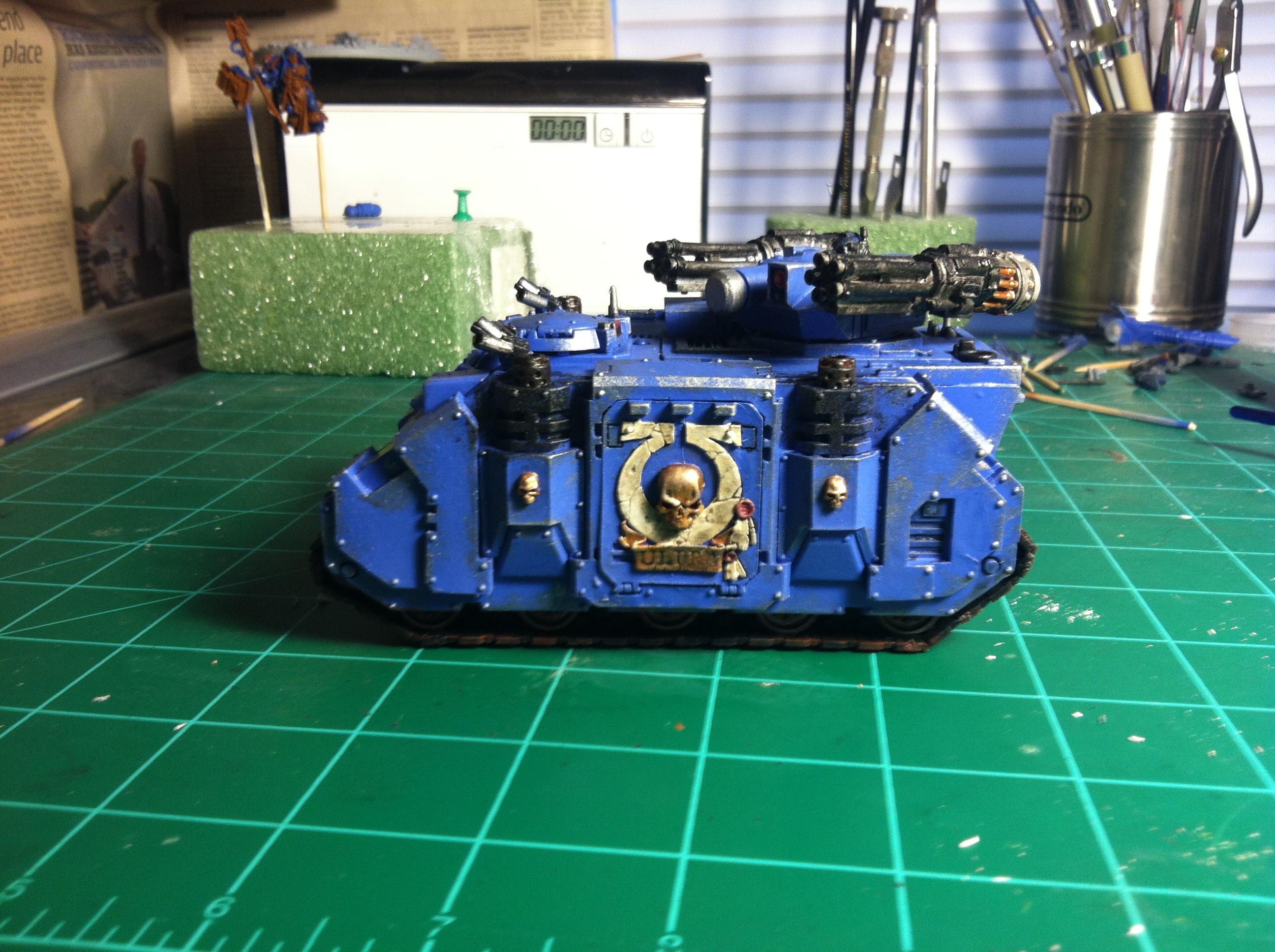Rhino, Space Marines, Ultramarines
