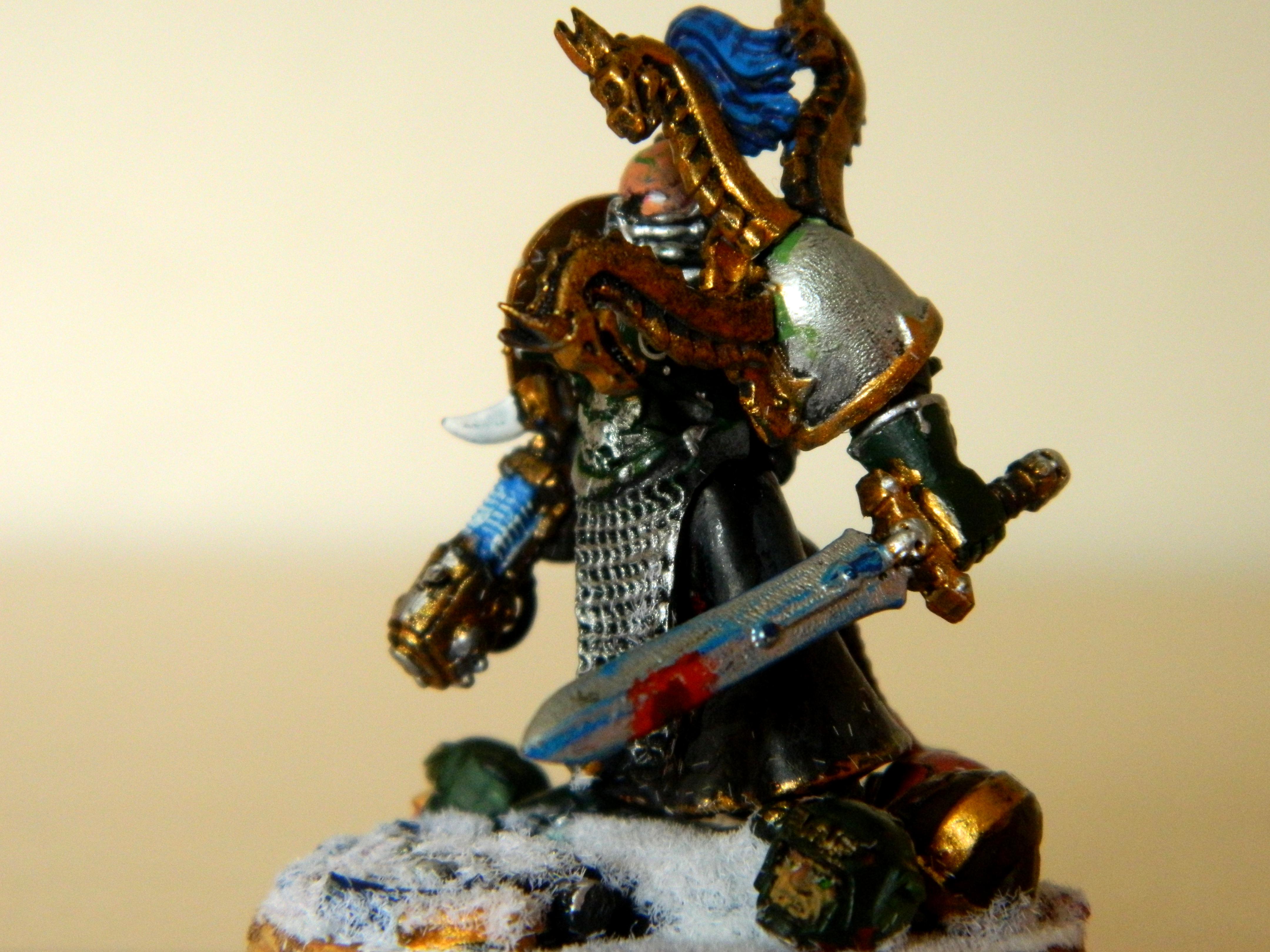 Alpha, Alphalegion, Chaos, Chaos Space Marines, Conversion, Lord, Snow, Warhammer 40,000