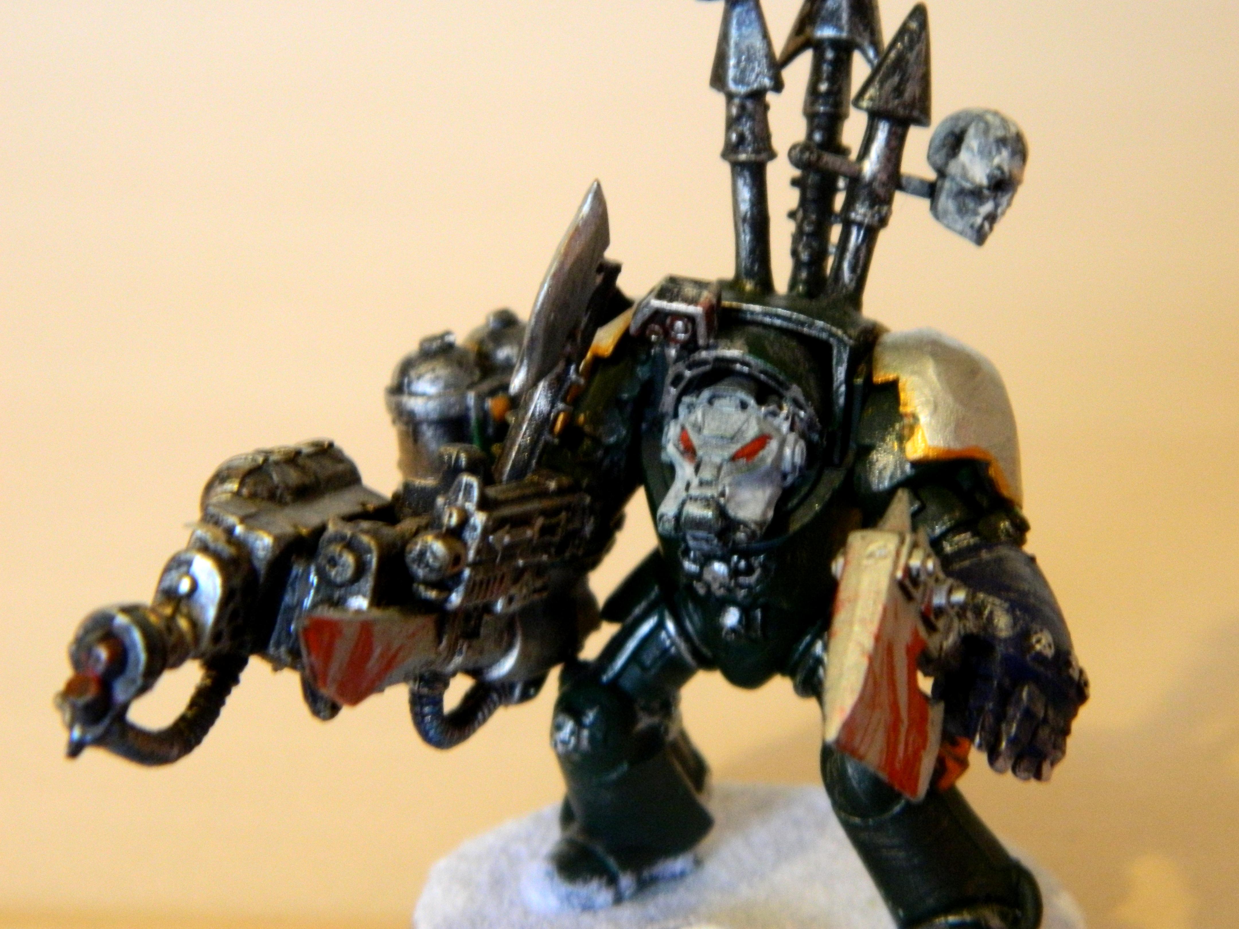 Alpha, Big Gun!, Chaos, Chaos Space Marines, Conversion, Terminator Armor, Warhammer 40,000